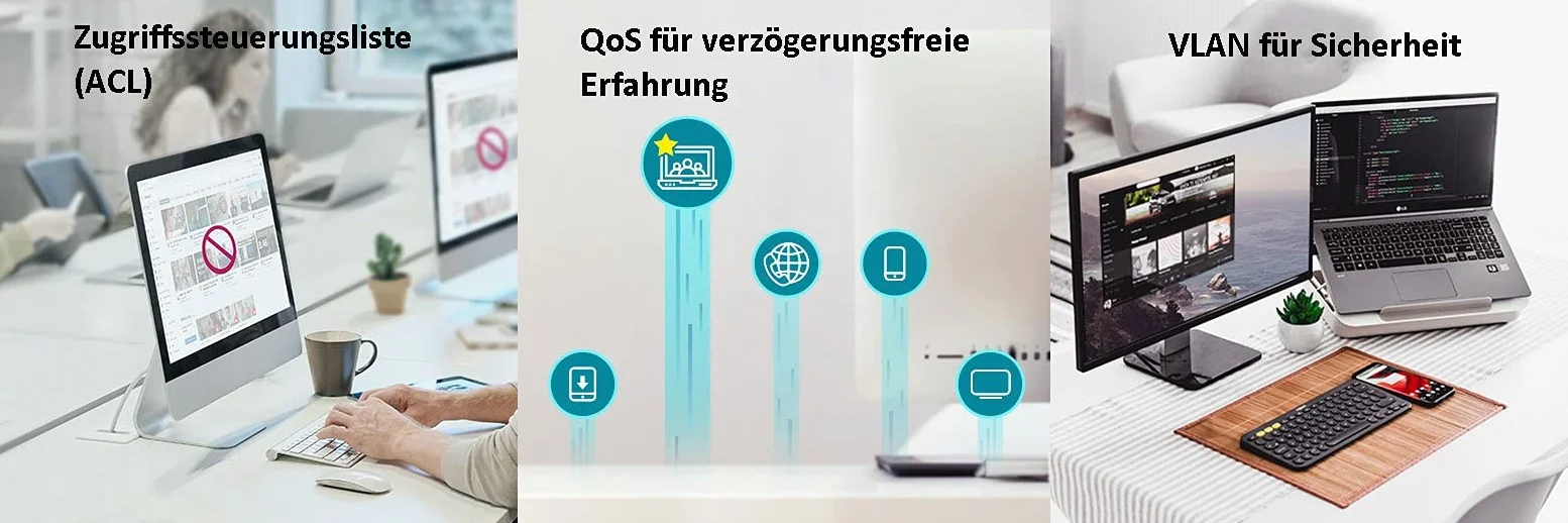 TP-Link TL-SG2008P 8-Portowy Smart przełącznik Gigabit PoE+ 62 W Omada SDN