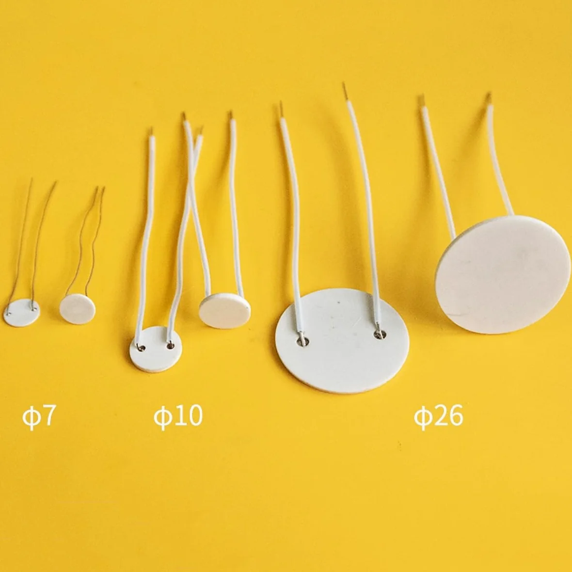 5 sztuk metalowy grzejnik ceramiczny 500 ° C ceramiczny element grzejny z tlenku glinu rezystor wolframowy(24x1.3mm 36V)