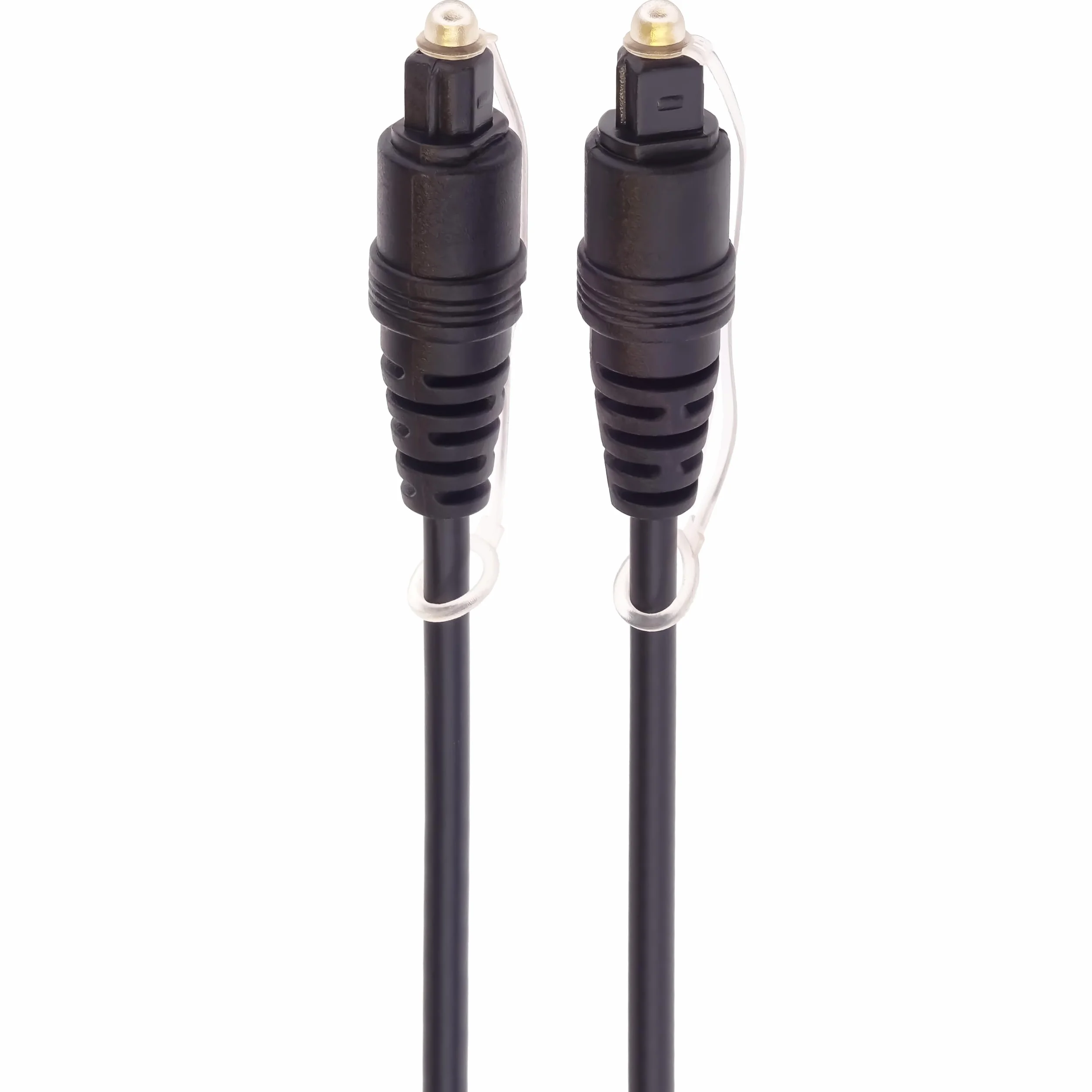 PremiumCord Kabel Audio Toslink 2m Męski Na Męski Cyfrowy Pozłacany Czarny