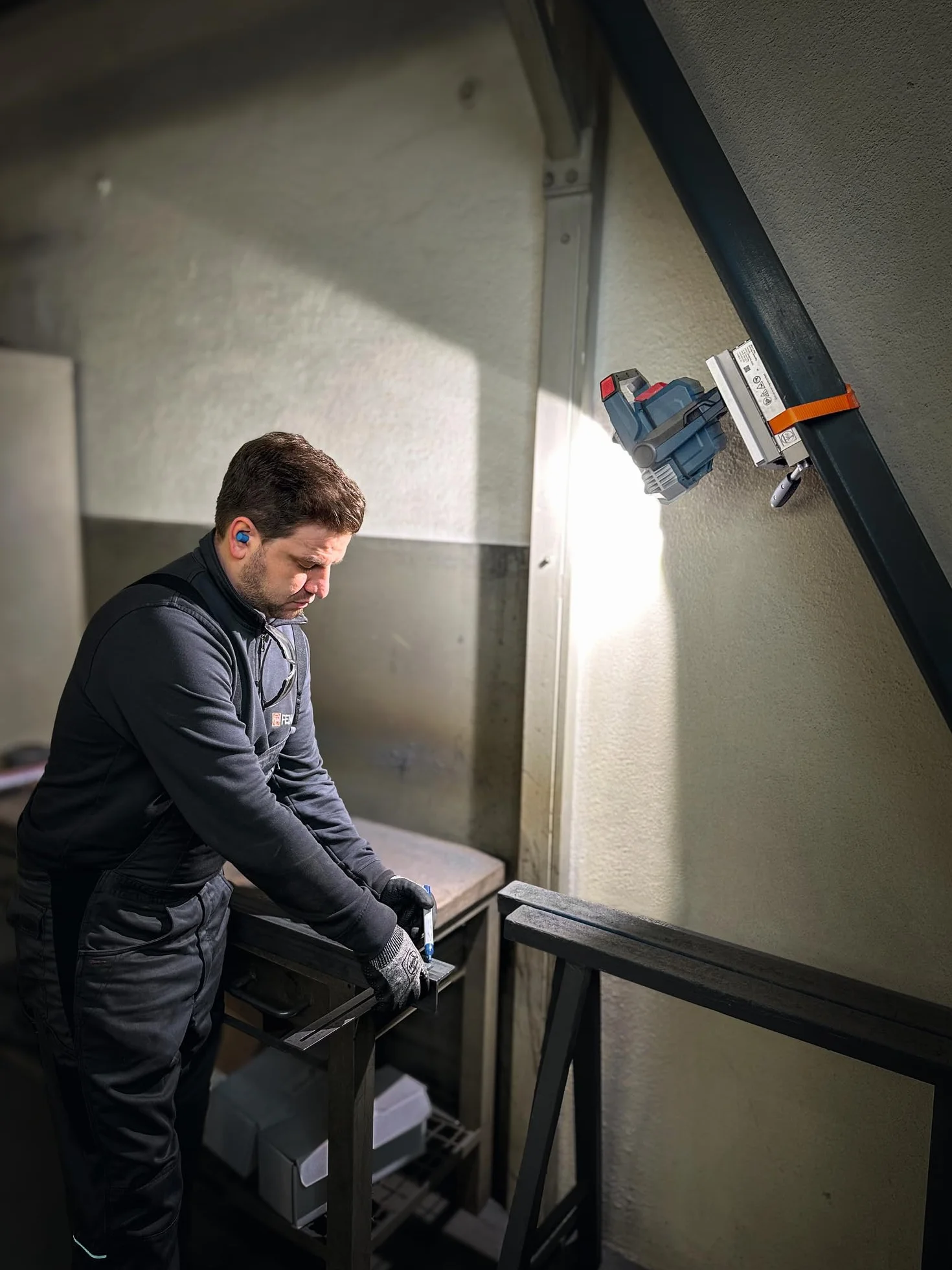 Fein QuickIN ogranicznik głębokości, maksymalny zakres regulacji 12 mm, kompatybilny ze wszystkimi wkrętarkami akumulatorowymi FEIN z interfejsem QuickIN, 64203025010
