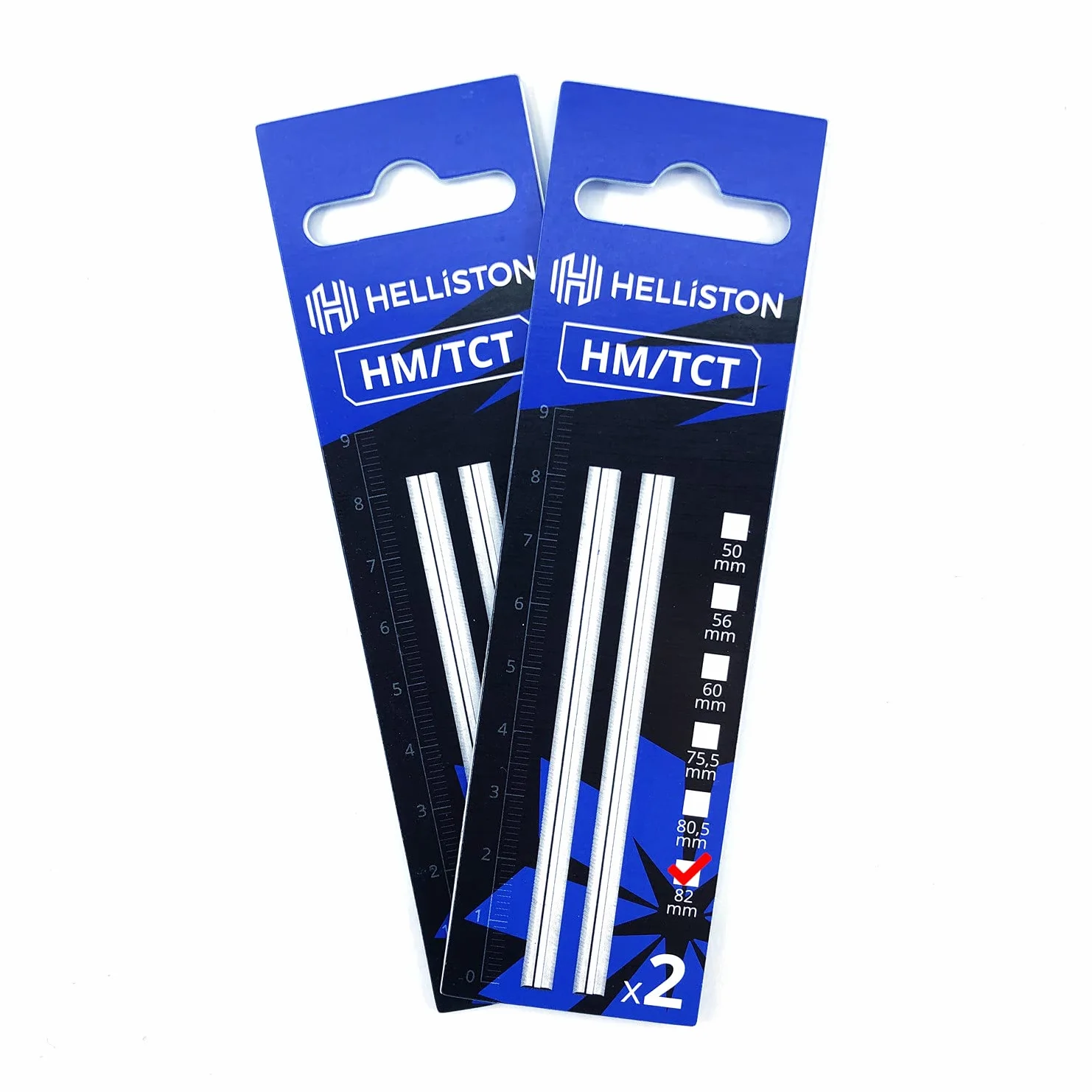 HM/TCT Noże do strugarki Einhell TC-PL 750, TE-PL 900 BEZ PLASTIKU, 82mm (2 kompletów = 4 noże do strugarki)
