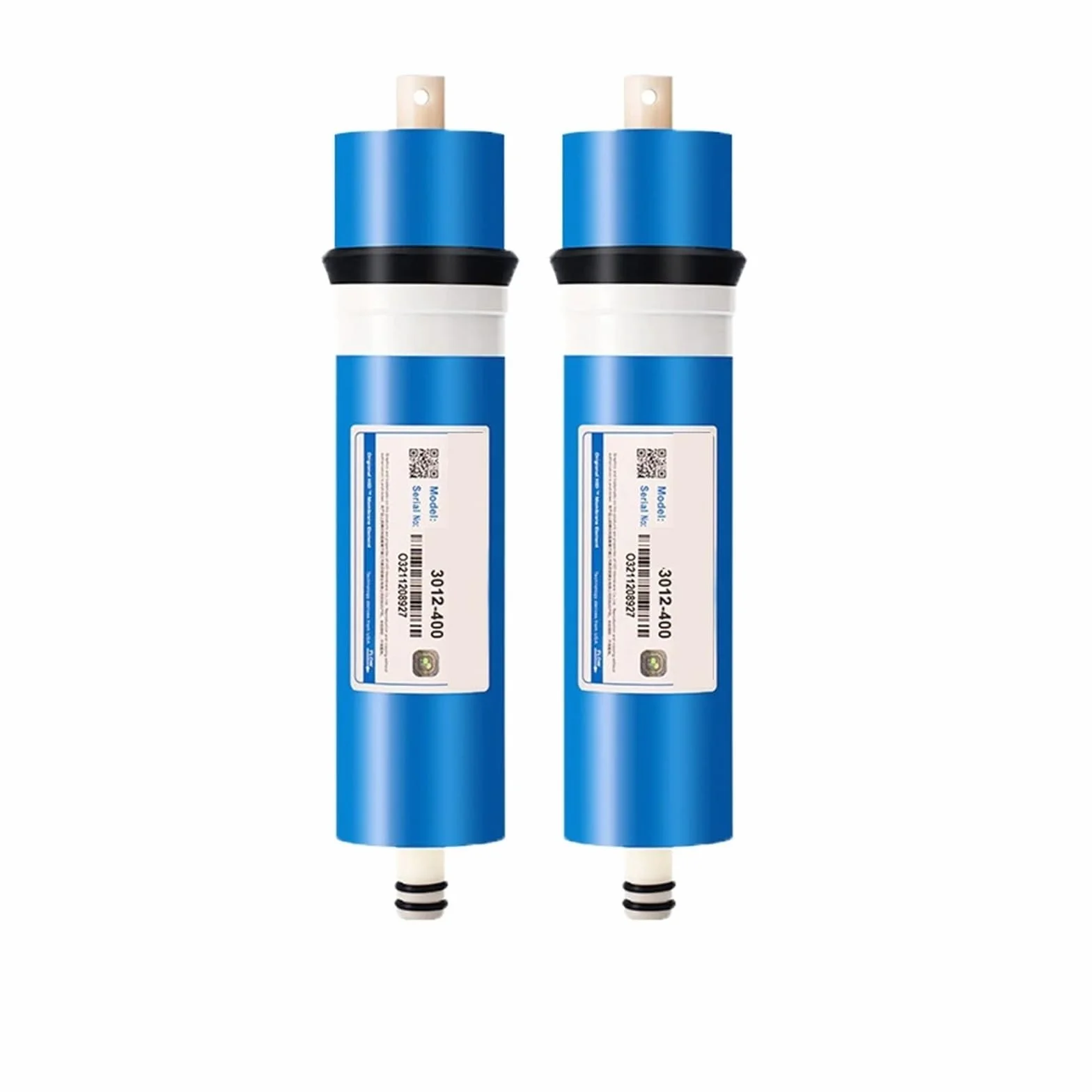 3012-400GPD Kuchnia Odwrócona osmoza Membrana wymienna RO Filtr oczyszczający wodę pitną System uzdatniania do pod zlewem(2PCS)