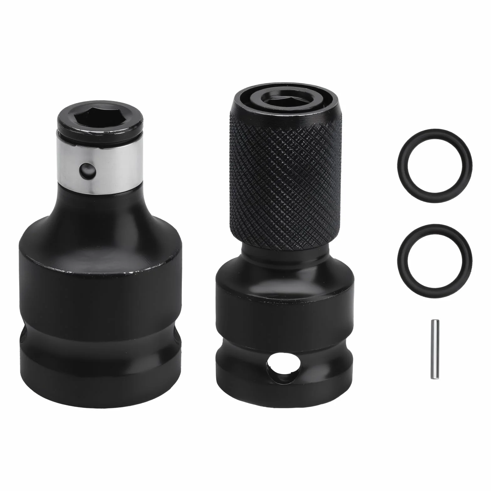 2 szt. adaptera do kluczy udarowych Impact Bit Holder Socket 1/2 do 1/4 cala wkładka do wkrętarki, wielofunkcyjne narzędzie do kluczy elektrycznych i zapadków