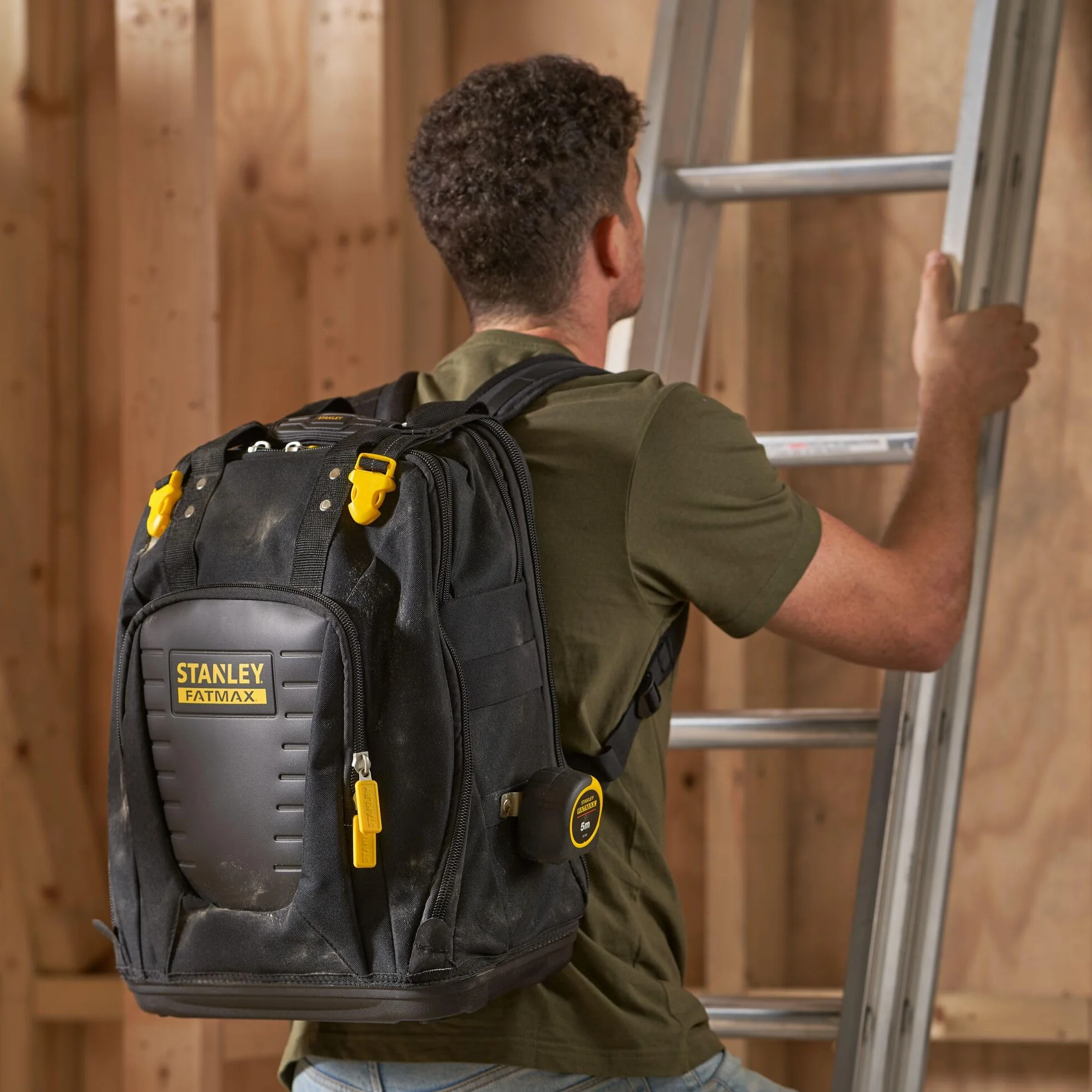 STANLEY Profesjonalny Mochila FatMax acceso fácil dla profesjonalistów i majsterkowiczów do codziennego użytku ergonomiczna konstrukcja