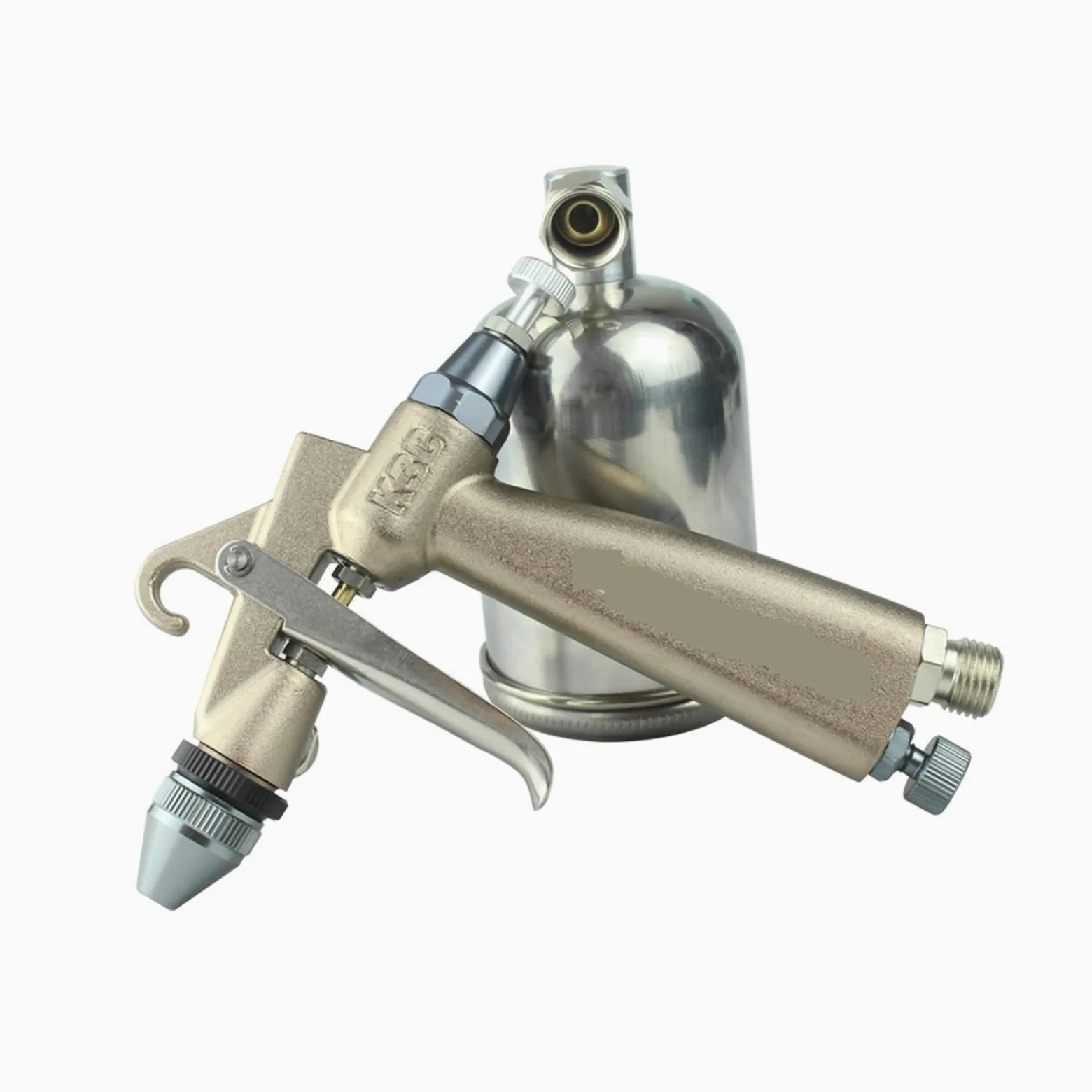Pistolet natryskowy, Profesjonalny pistolet natryskowy Mały pneumatyczny pistolet natryskowy Dysza 0,3 MM Precyzyjne akcesoria natryskowe Farba w sprayu Zabawki Narzędzia do malowania | K3-C Set-2