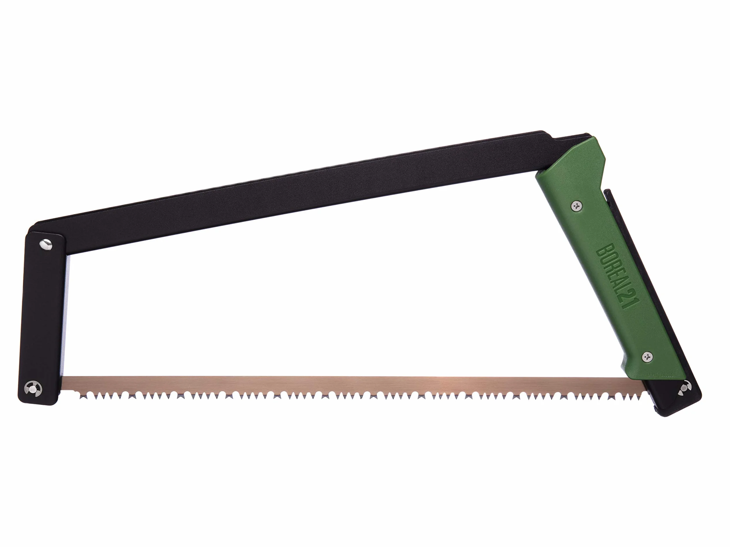 Agawa Canyon BOREAL21-21 Inch Folding Bow Saw (Green)