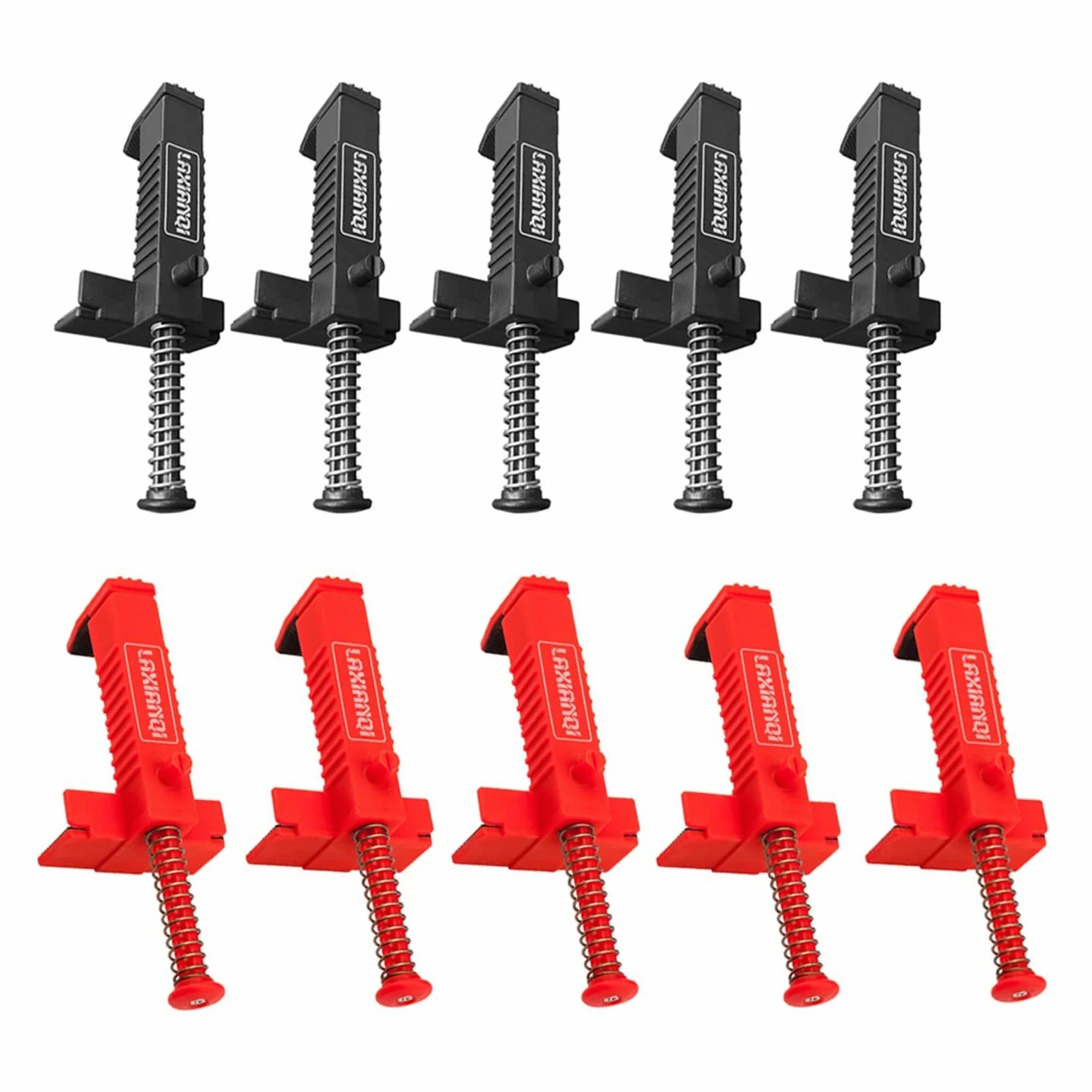 yaoqijie 5 sztuk 9-12cm linia poziomowania cegieł biegacz murowanie pomiar rysunek niwelator budowa murarstwo budowlane ściągacz do drutu narzędzia lasting (Color : 5pcs Black)