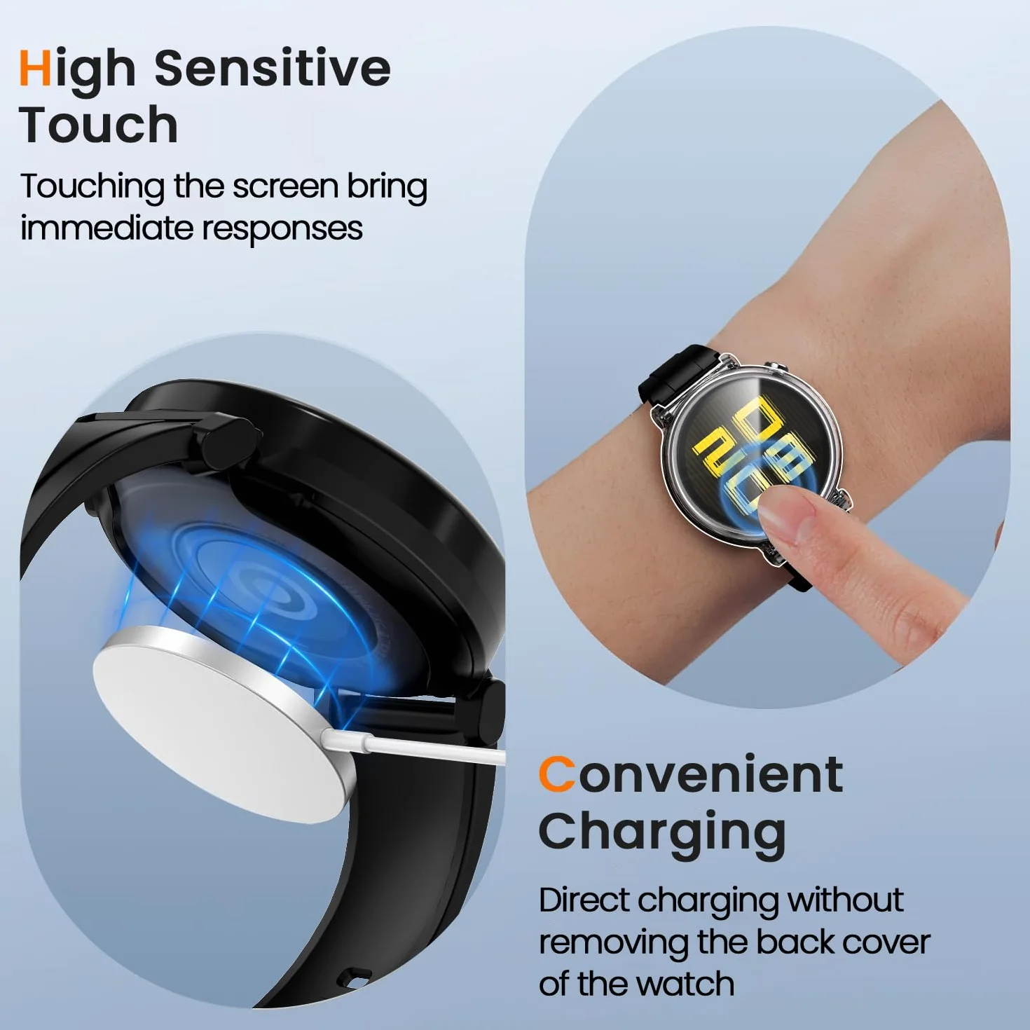 ivoler 3 sztuki etui ochronne TPU do Huawei Watch GT 5 41 mm, odporne na wstrząsy i zarysowania