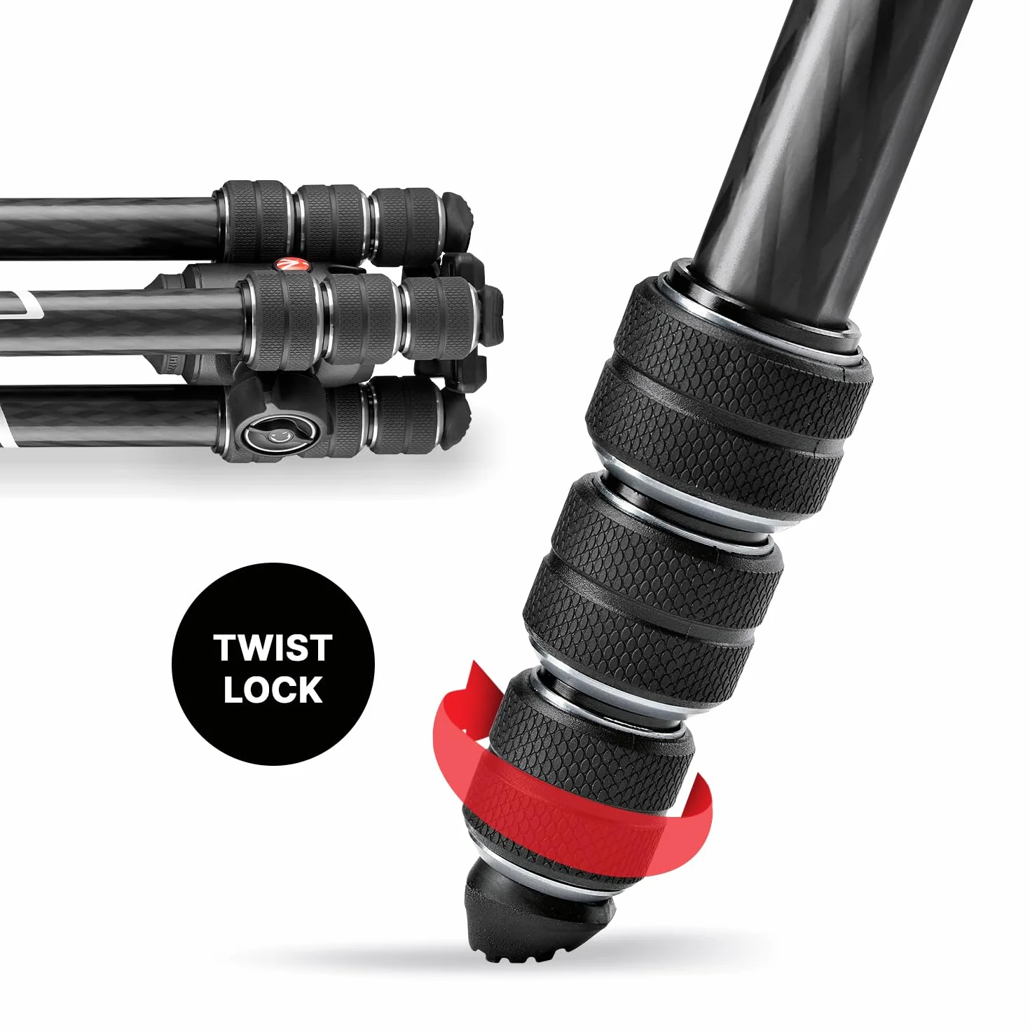 MANFROTTO Trépied MKBFRC4GTXP-BH Befree GT XPRO Carbone