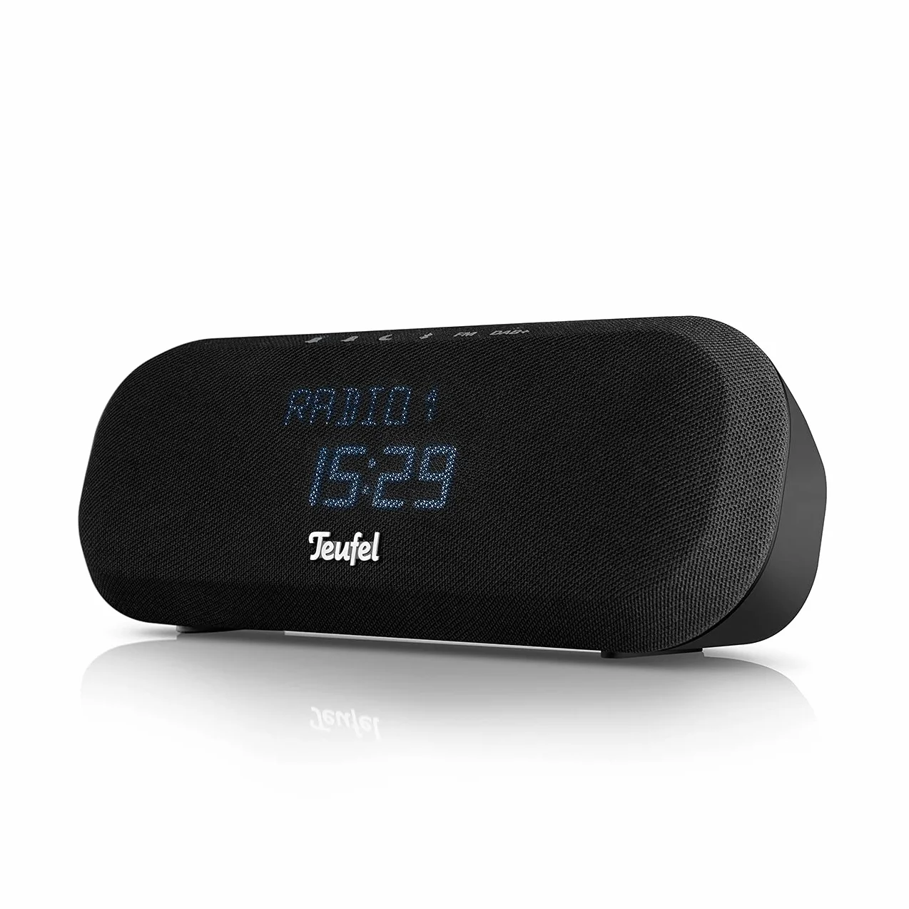 Teufel Radio ONE Budzik HiFi głośnik Bluetooth DAB+ FM Czarny