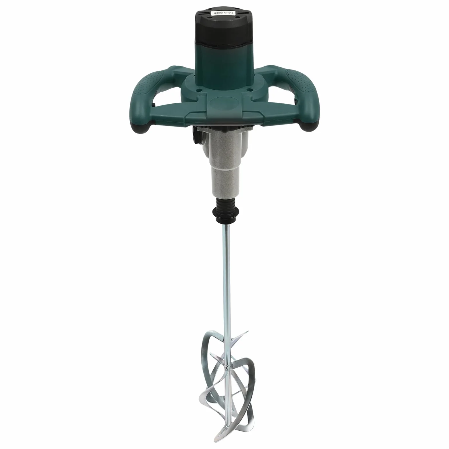 Podwójne mieszadło 2800 W, mieszadło do zaprawy murarskiej, mieszadło do betonu z 6-biegową regulacją, pogrubione pręty mieszające, ergonomiczny uchwyt, ręczny mieszadło