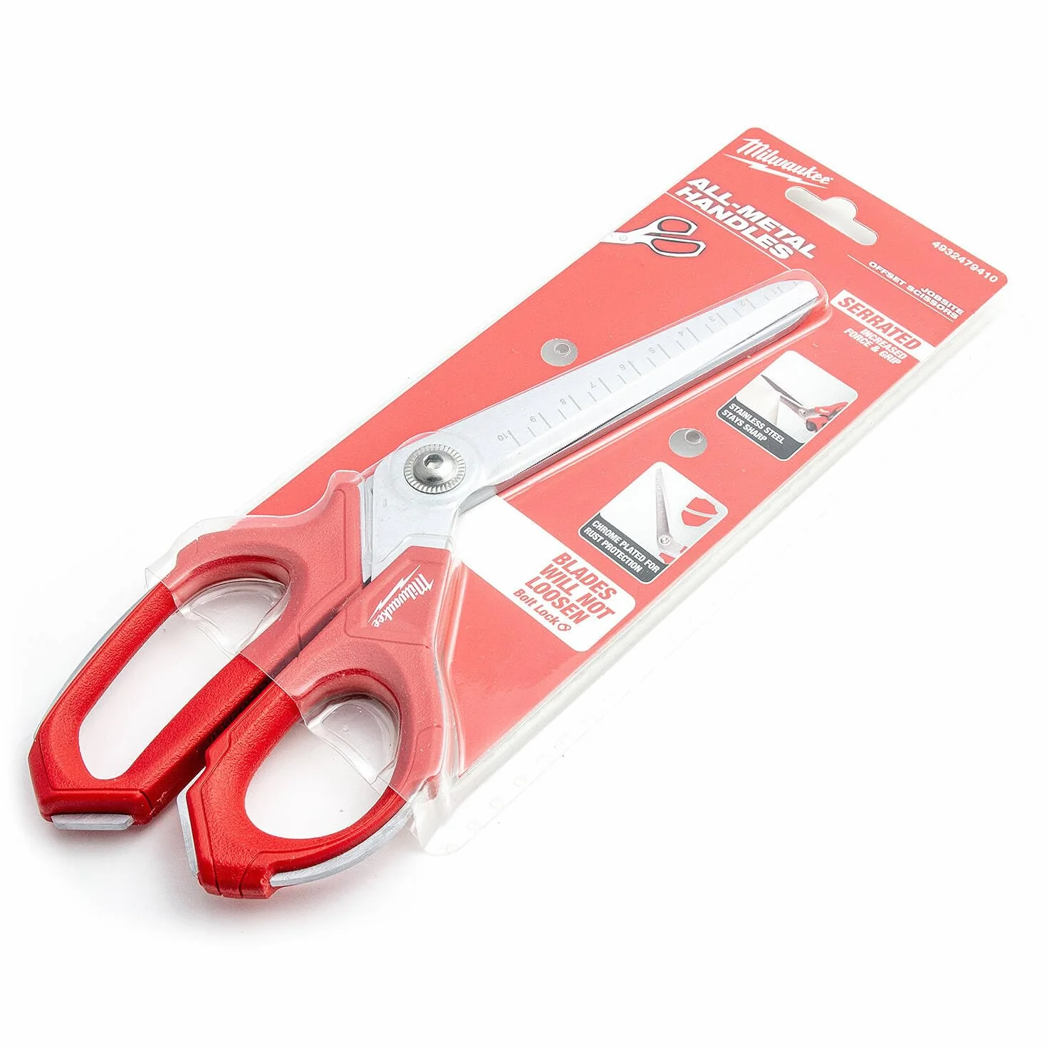 Milwaukee 4932479410 Nożyczki proste, 240mm Całkowity Długi