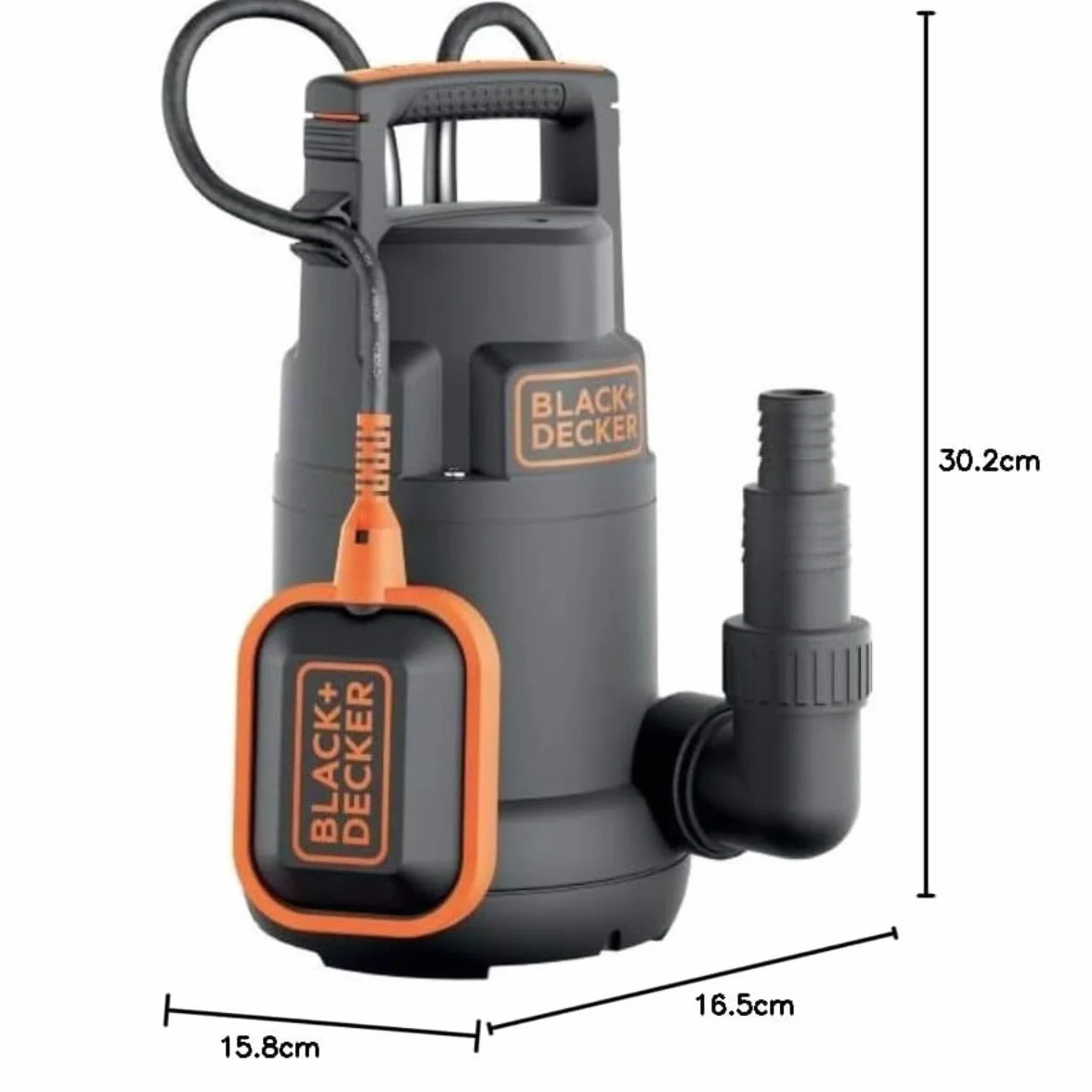 BLACK+DECKER BXUP750PTE pompa głębinowa 750 W 13000 l/h 8 m
