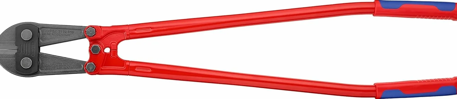 KNIPEX Nożyce dźwigniowe do prętów z osłonkami wielokomponentowymi 910 mm, 71 72 910