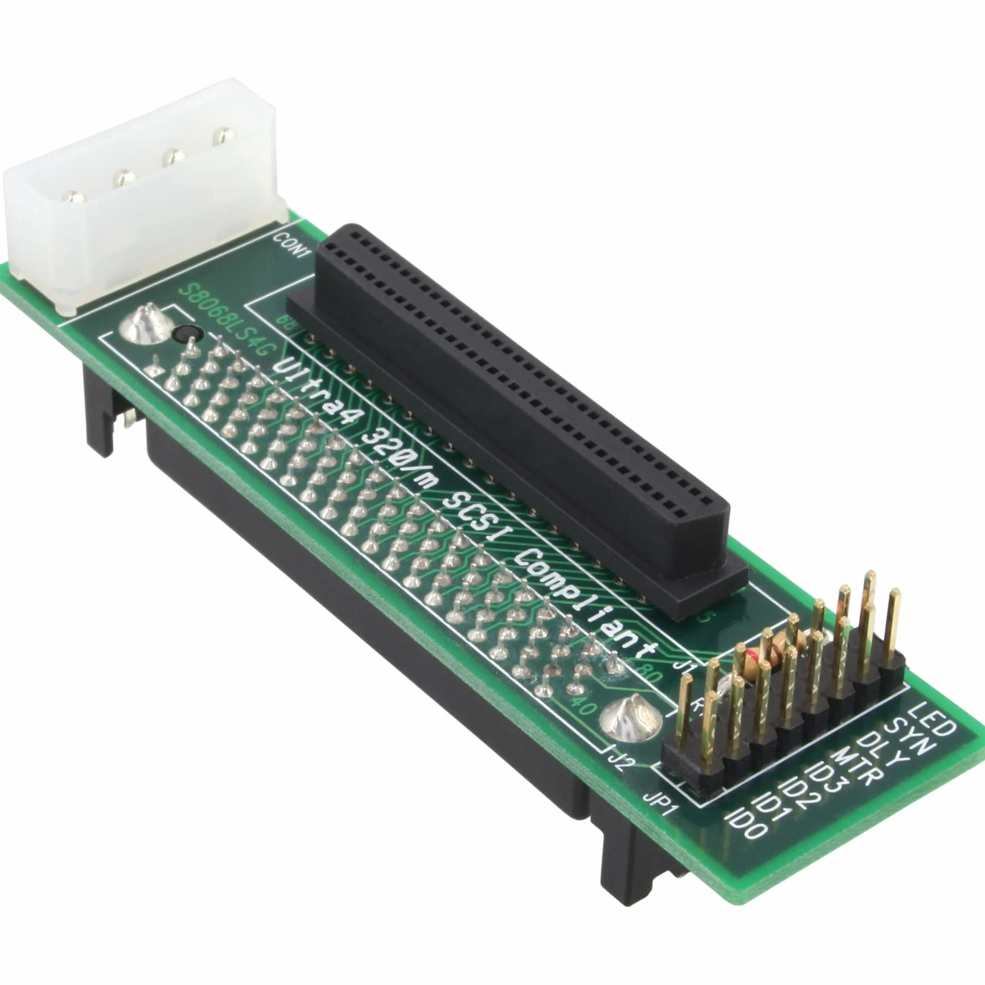 InLine 82680 SCSI-SCA U320 adapter, gniazdo 80-biegunowe na 68-biegunowe mini Sub D gniazdo