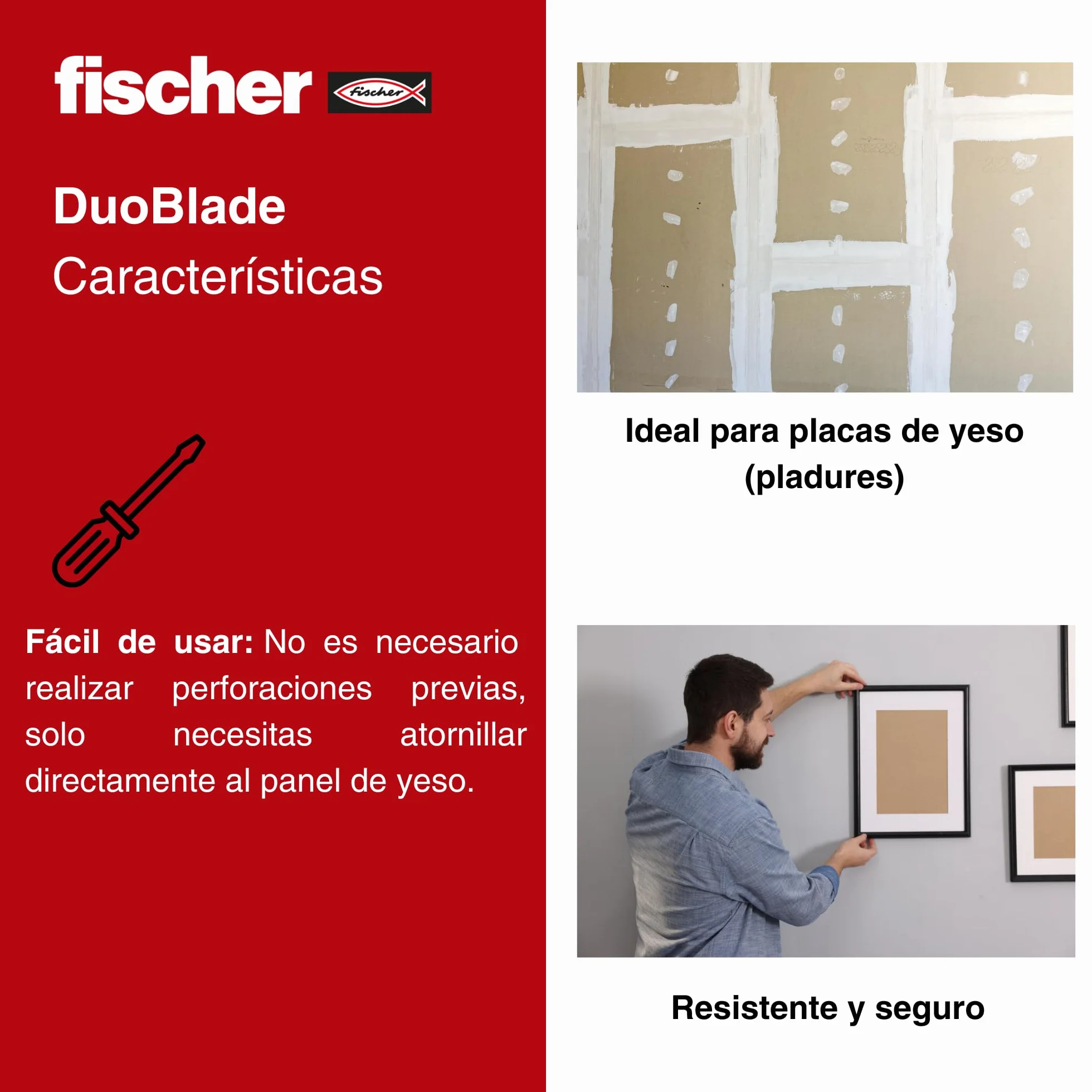 Fischer Duoblade S 545676 Kołki, Wielokolorowy, 25 sztuk