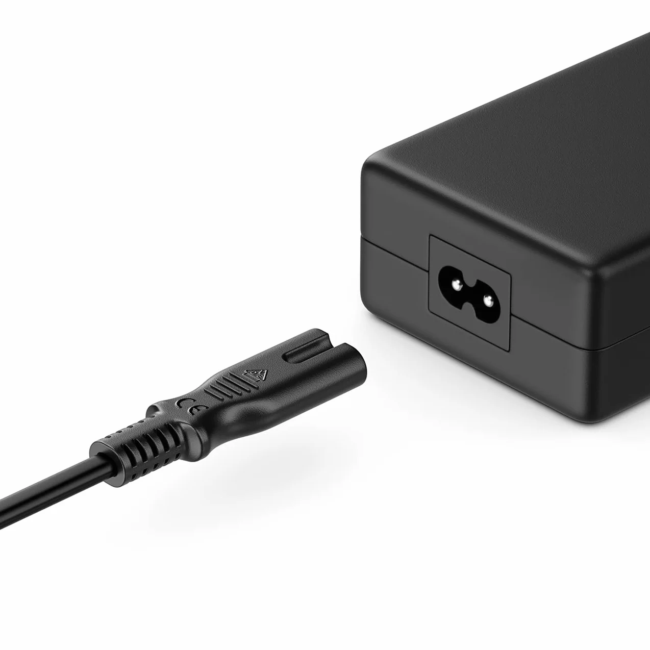 deleyCON 3,0m Kabel Zasilający Przewód Sieciowy Wtyczka Typ C Euro na Gniazdo C7 Kabel Euro 8 do TV Blu-Ray Małych Urządzeń Zasilaczy - Czarny