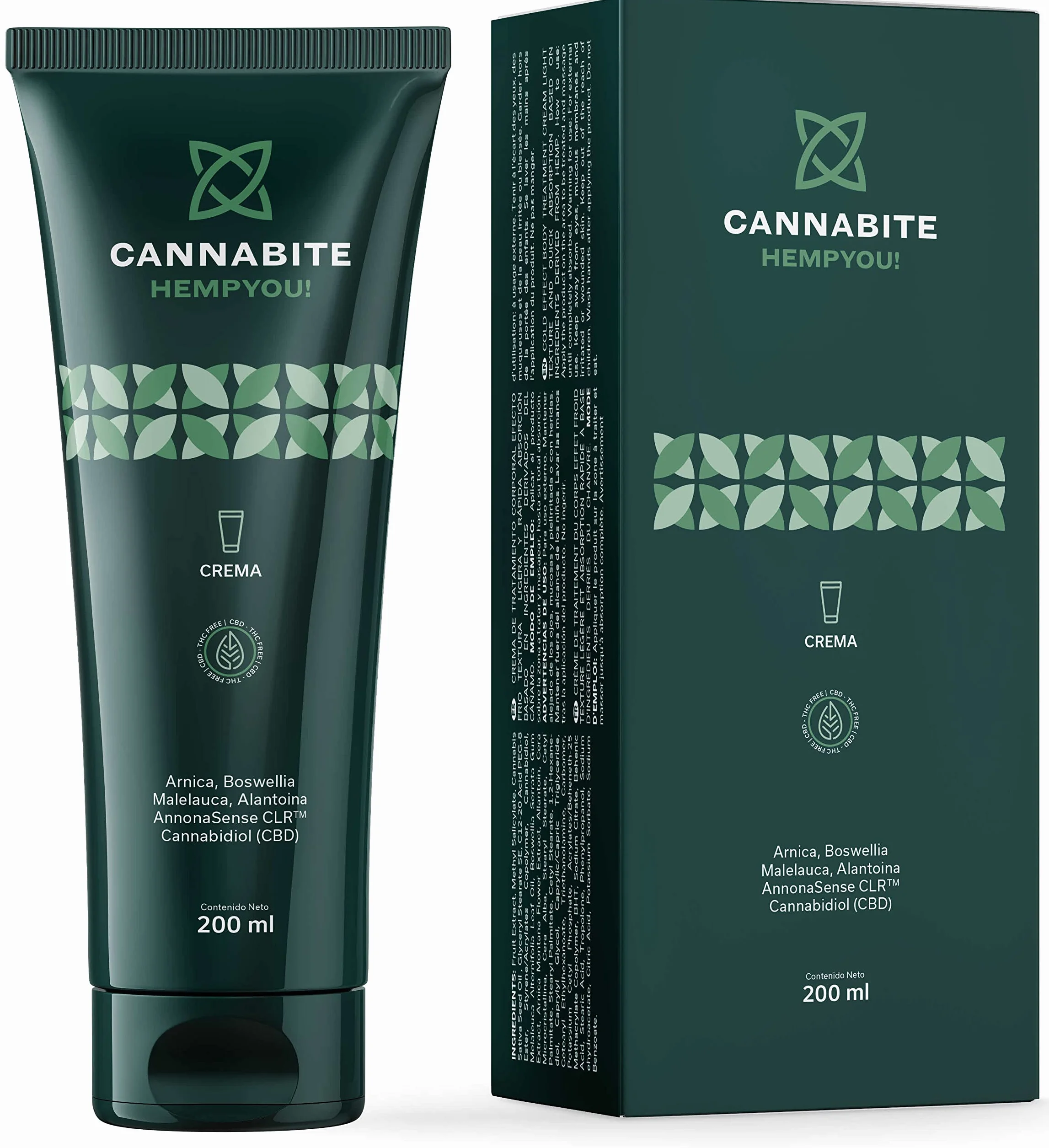 AKTIV KREM MASAŻOWY 200 ml z ARNICA, Alantoina, Boswellia, Cbd (Cannabidiol). Lekka konsystencja. Łatwe wchłanianie