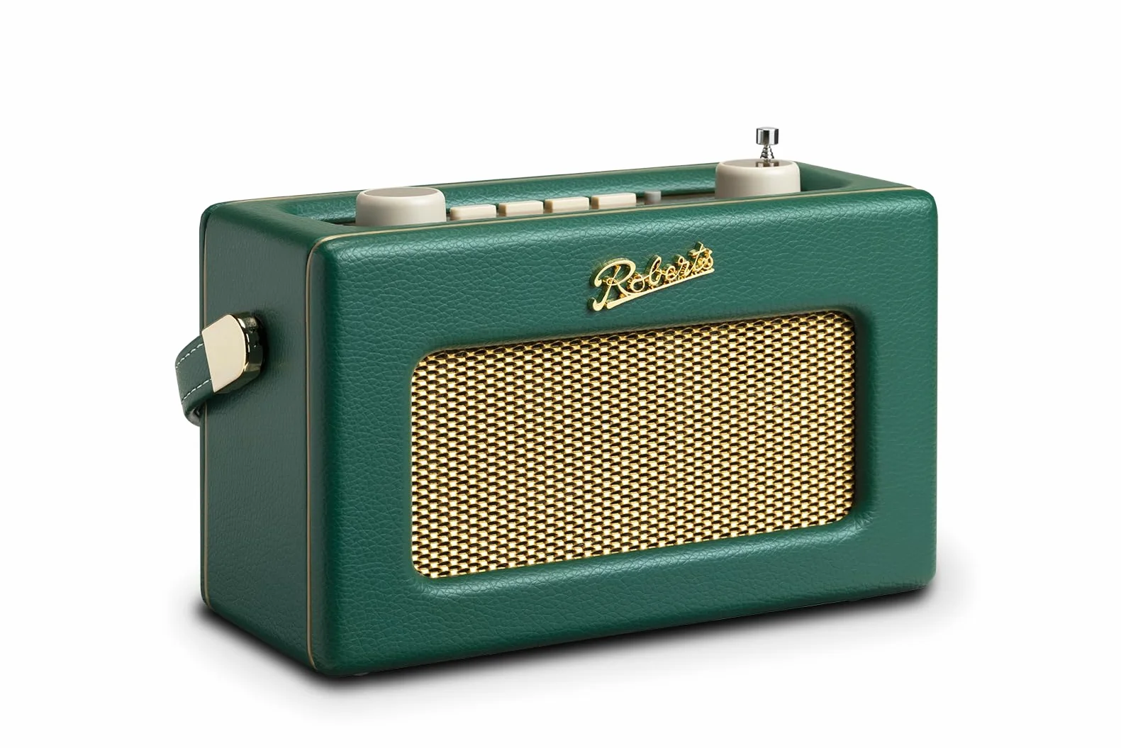 Roberts Revival Uno BT DAB+ FM Bluetooth Przenośne radio budzikowe, ciemnozielony