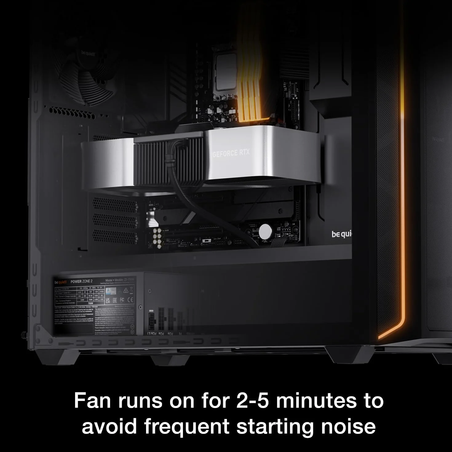 be quiet! Power Zone 2 850W 80PLUS Platinum ATX 3.1 PCIe 5.1 Zasilacz do PC