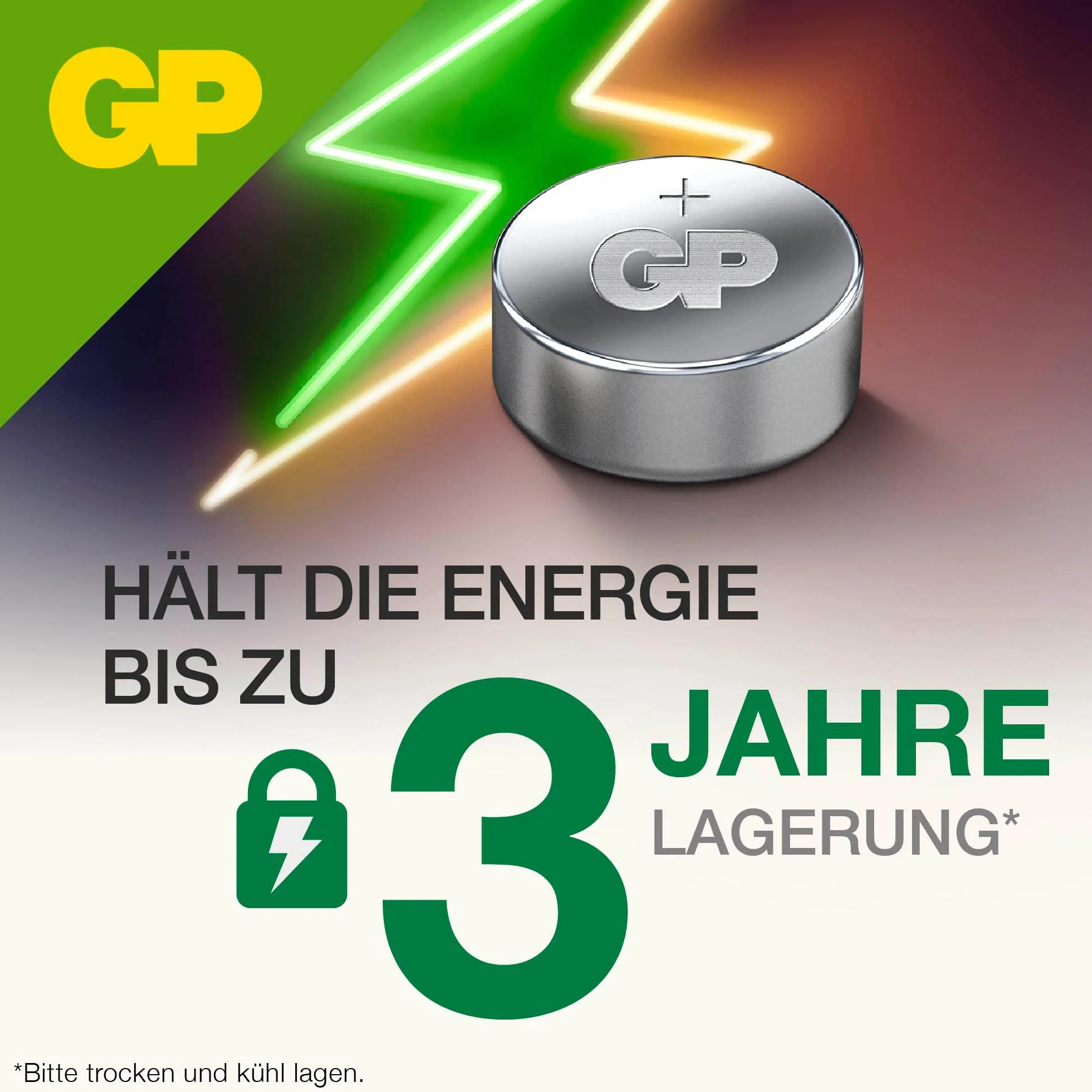 Gp GPPBA192F005 Bateria Jednorazowa, Srebrny, 10 sztuk x 192 (LR41)