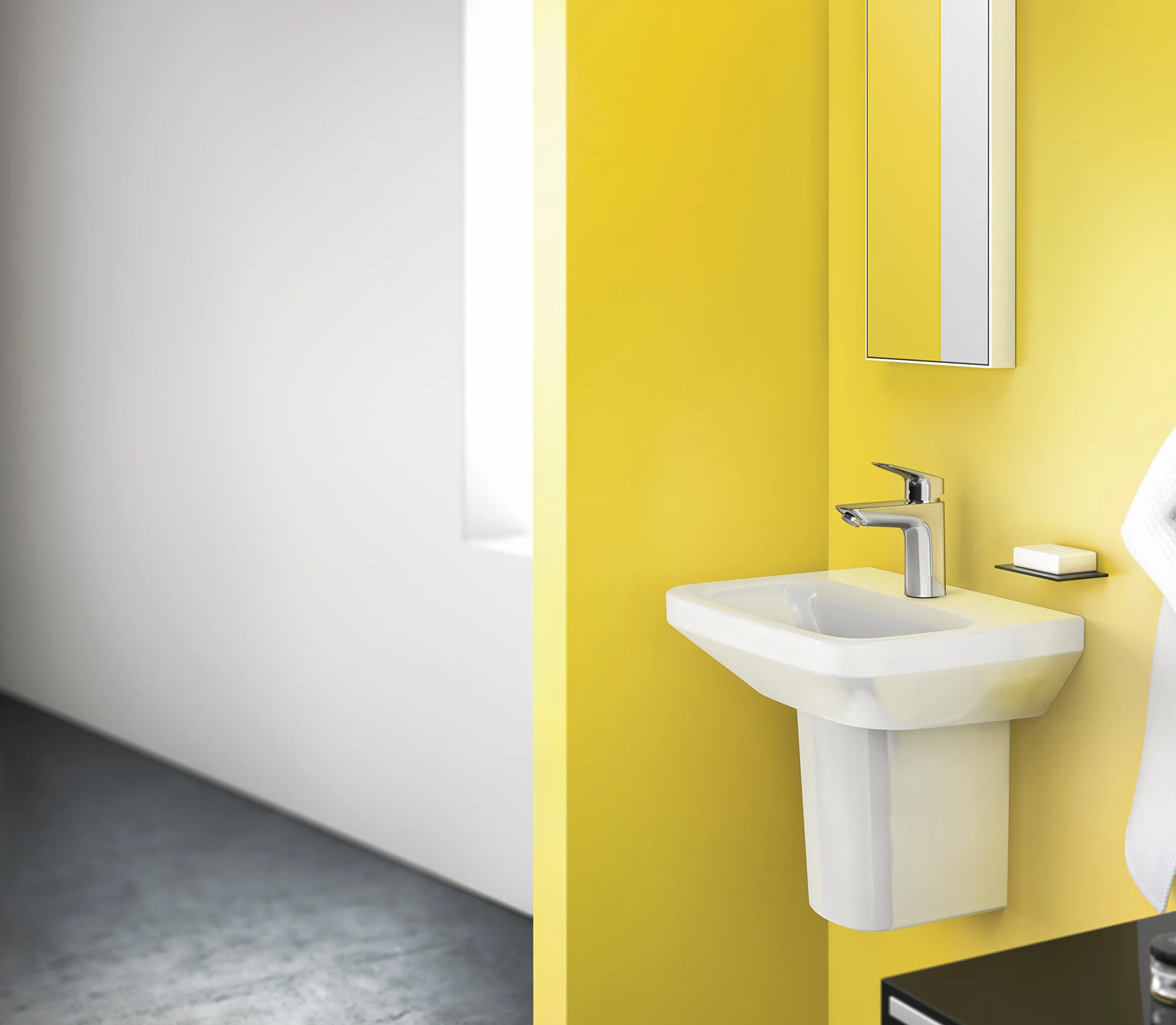 hansgrohe 71101000 Bateria Umywalkowa Srebrny 14.3 x 4.8 x 16.4 cm