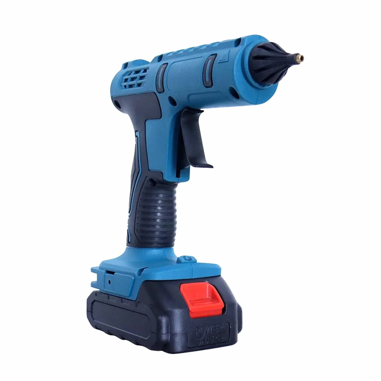 Bezprzewodowy pistolet do klejenia, ładowalna konstrukcja topliwa, odporna na oparzenia, kompatybilna z patyczkami klejowymi 11 mm, idealny do domowych projektów DIY i napraw
