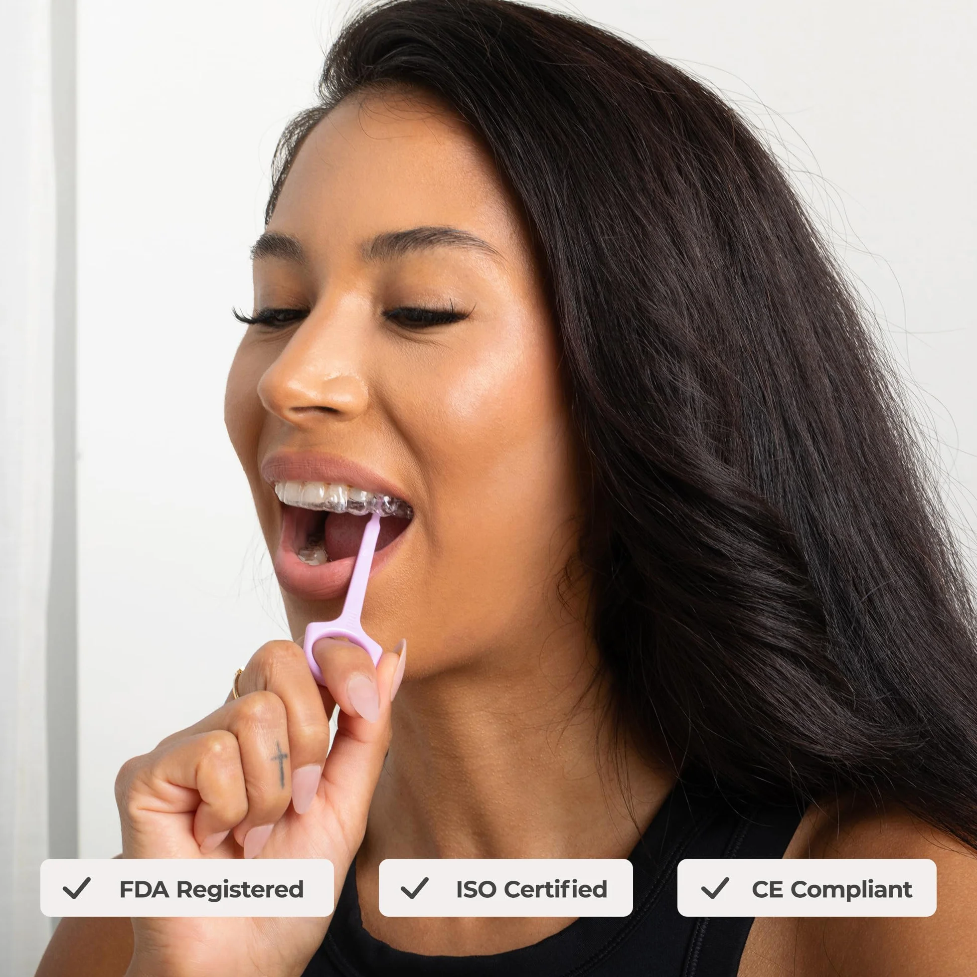 Clear Aligner narzędzie do usuwania invisalign by PULTOOL - narzędzie do usuwania bezpośredniego uśmiechu - niewidoczny przyrząd do usuwania wyrównywców - narzędzie do usuwania wyrównywców - narzędzie do usuwania ustalania - 3 opakowania