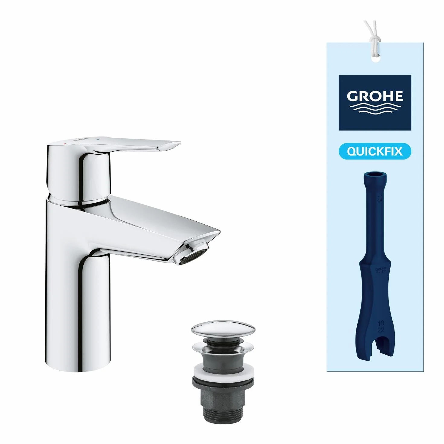 Grohe Start Bateria Łazienkowa, Srebrny, S