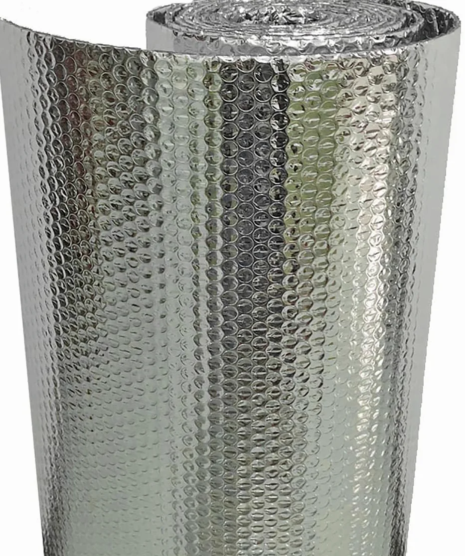 Folia termoizolacyjna Rolki izolacyjne z folii aluminiowej, folia bąbelkowa do izolacji ścian(15m)