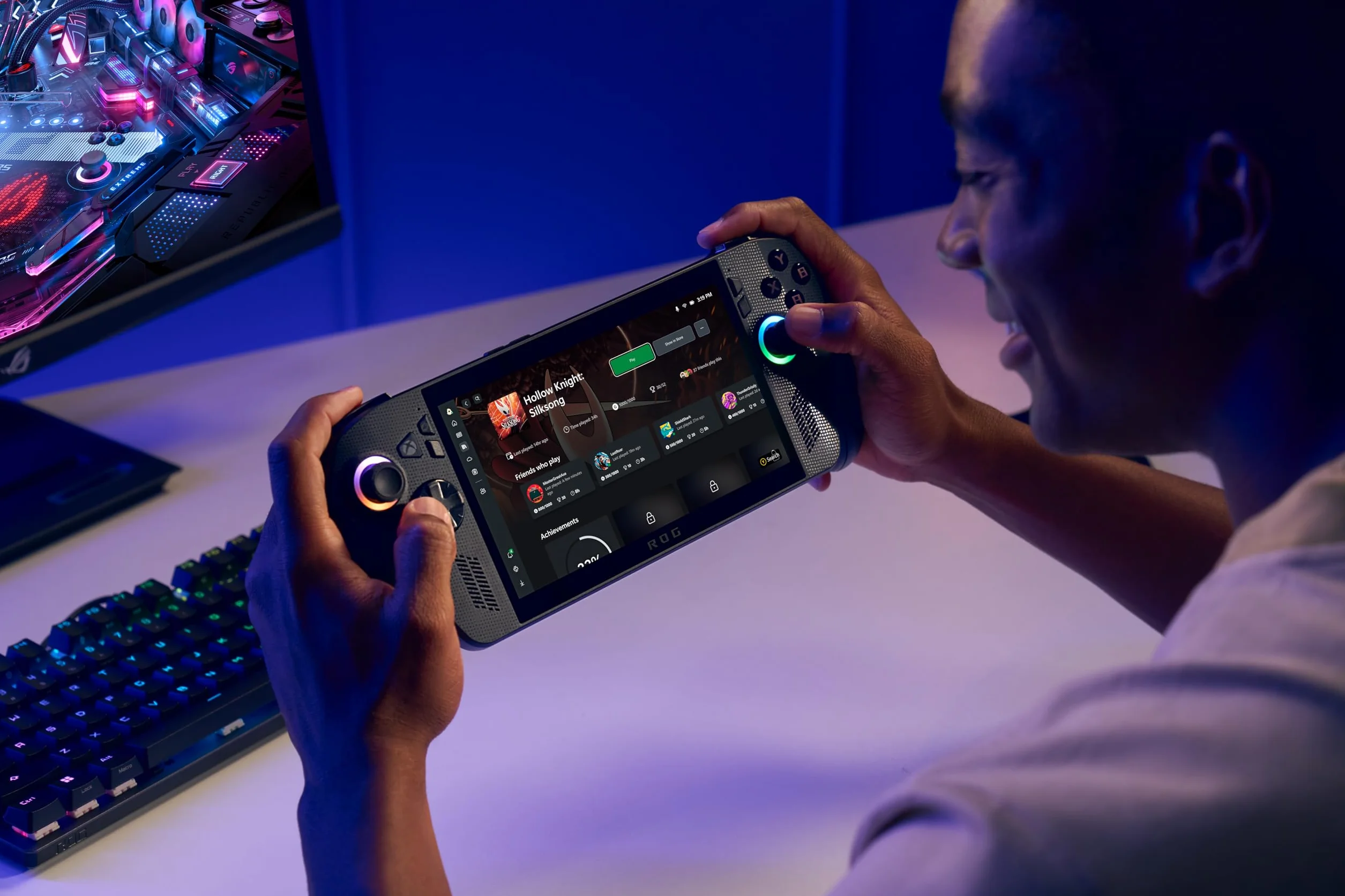 ASUS ROG Xbox Ally RC73XA-NH011W 7 cali FHD 120Hz IPS AMD Ryzen AI Z2 Extreme 24GB LPDDR5 1TB SSD Windows 11 Home