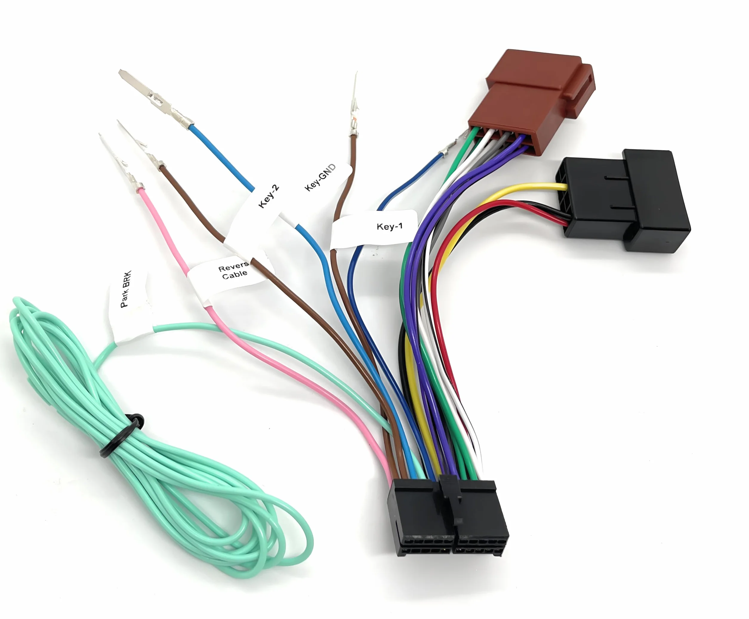 Sound-way - 20-pinowy kabel adaptera ISO do radia Android Car Stereo ISO standardowe gniazdo - C-AND02