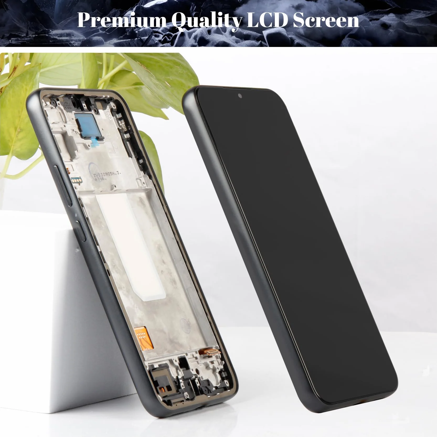 Wyświetlacz LCD do Samsung Galaxy A34 5G A346 czarny z ramką