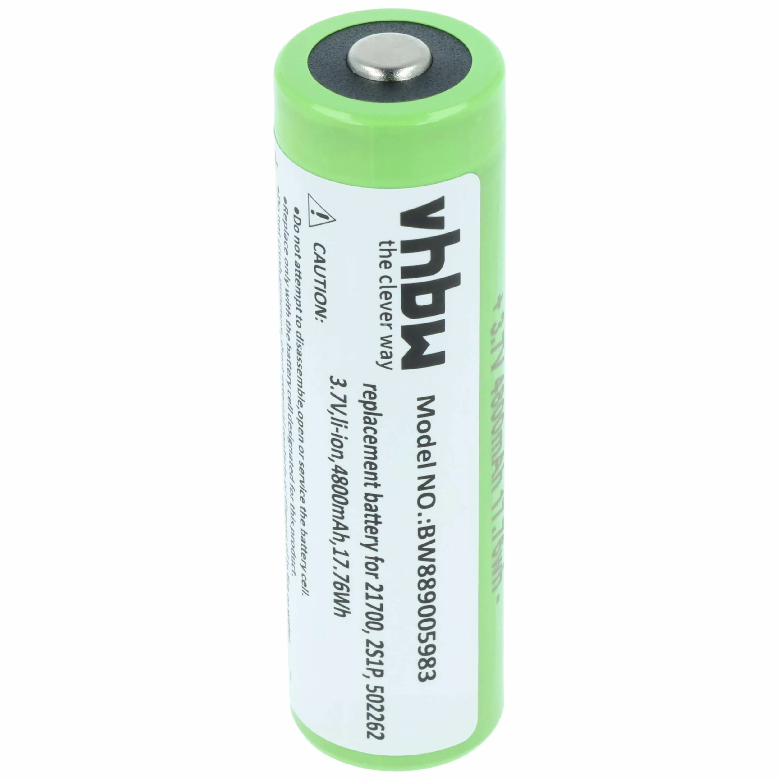 vhbw 3 x akumulator kompatybilny z Olight Seeker 2 Pro, 4 Pro, 3 Pro, 2 latarki czołowe (4,8 Ah, 3,7 V, litowo-jonowy)