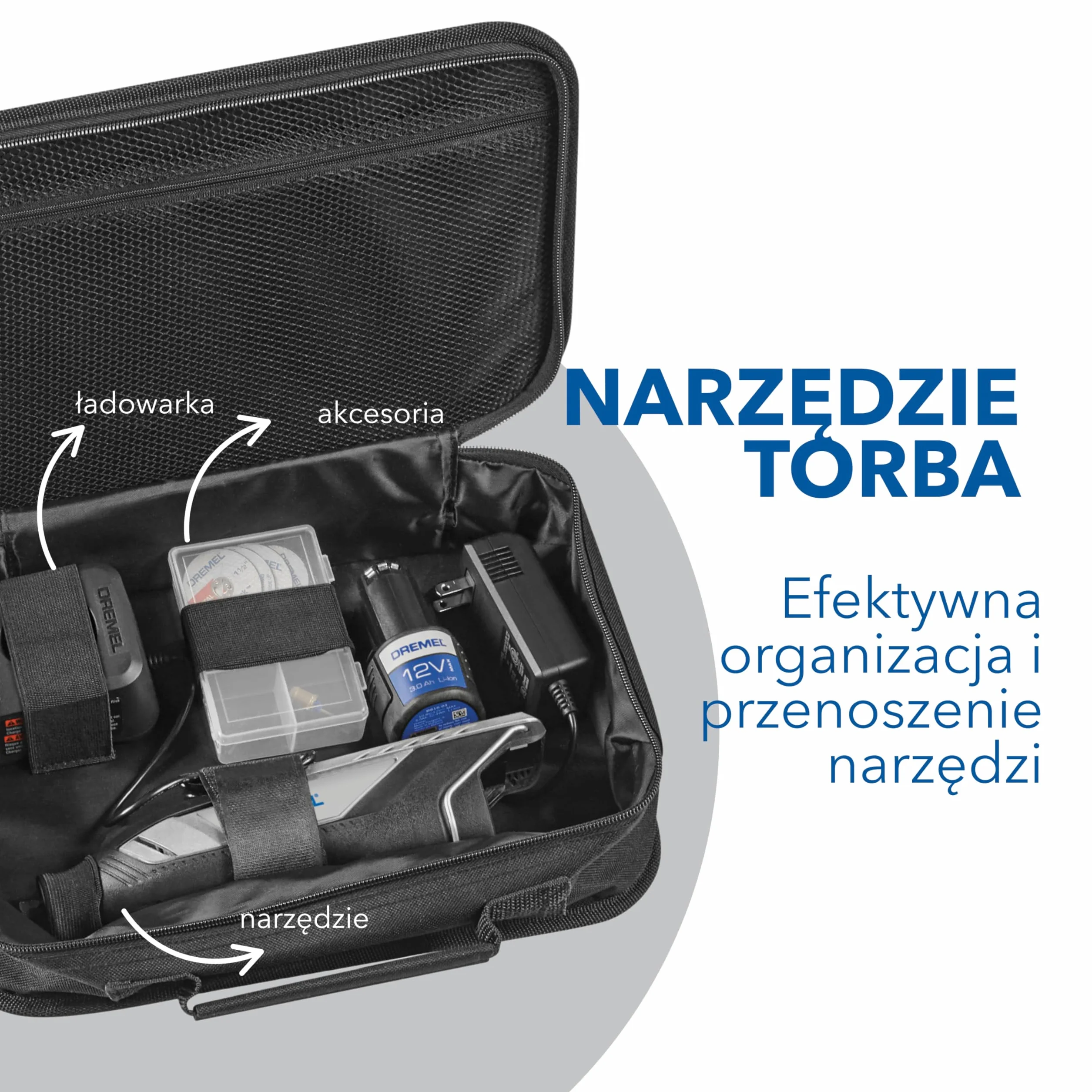 Dremel 8250 12V akumulatorowe narzędzie obrotowe 5.000-30.000 obr/min bezszczotkowy zestaw narzędzi wielofunkcyjnych z miękkim etui, 5 akcesoriami, frezowania, grawerowania, ścinania, napraw/DIY