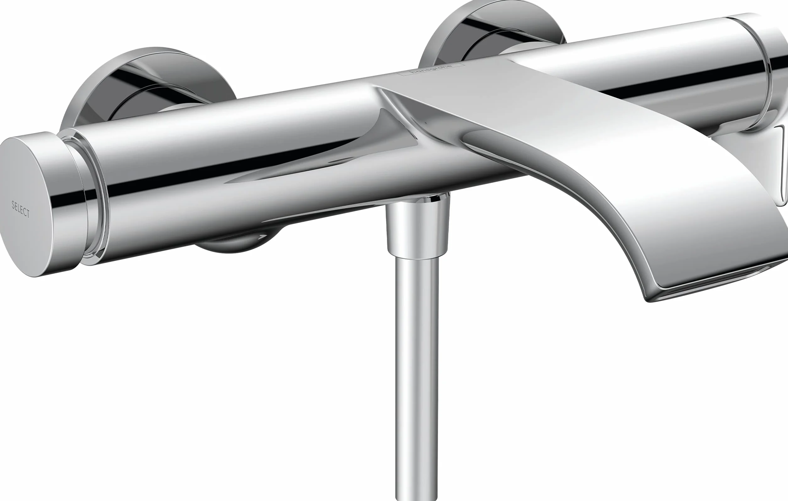 hansgrohe Vivenis Jednouchwytowa bateria wannowa do montażu natynkowego chrom, 75420000