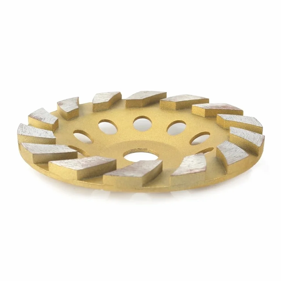 Tarcza polerska do garnków, diamentowa tarcza szlifierska do szlifierki kątowej, segmentowa tarcza szlifierska do betonu, granitu, kamienia, ceramiki (180 mm)(180mm)