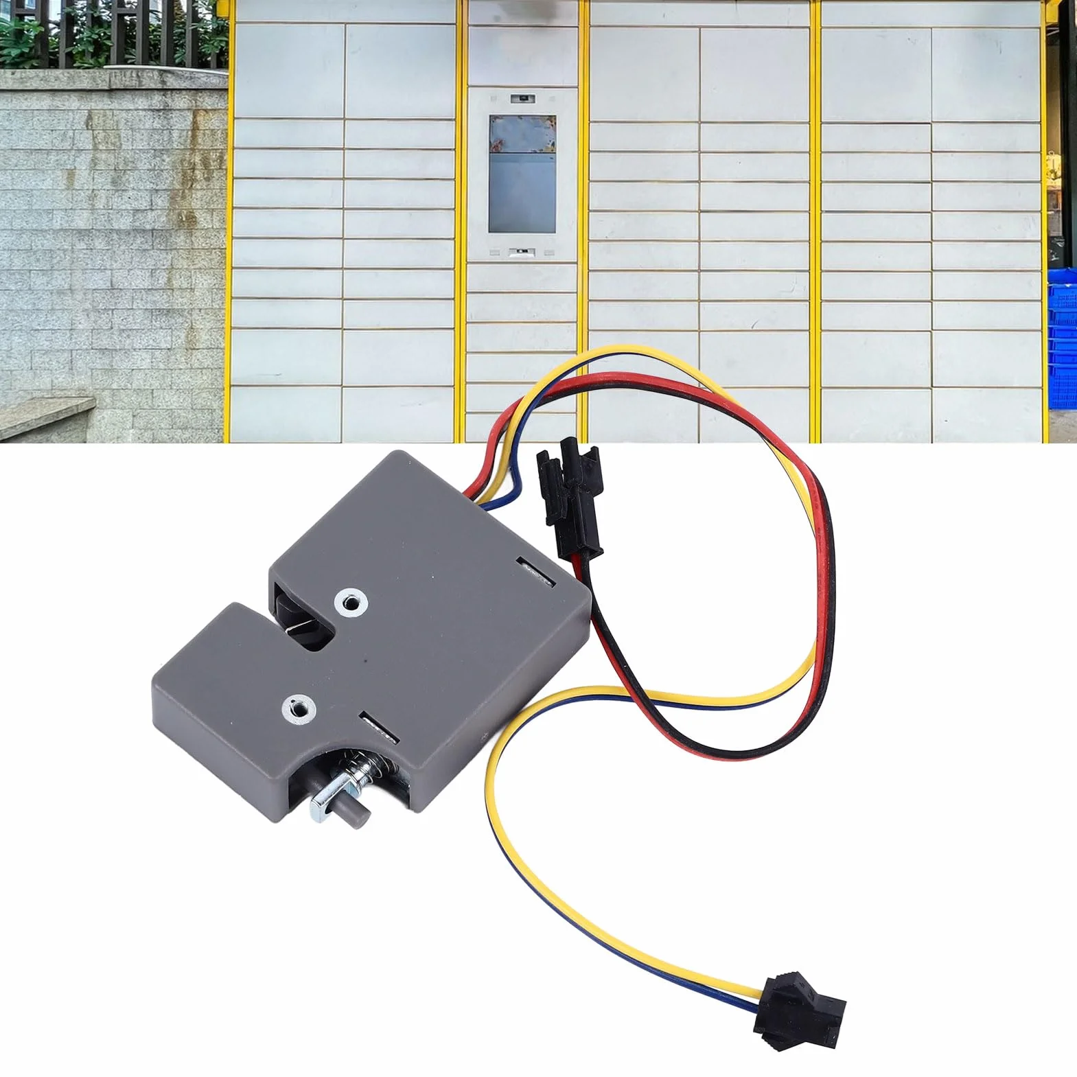 Zamek Elektryczny Smart Lock Compact Wszechstronny Przenośny Sejf do Paczkomatów (24V)