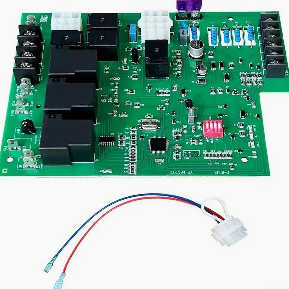 ICM288 Wymienna płytka obwodu sterującego zapłonem pieca do 62-24084-82, zestaw modułu silnika dmuchawy zaworu gazowego z łatwą instalacją wtykową
