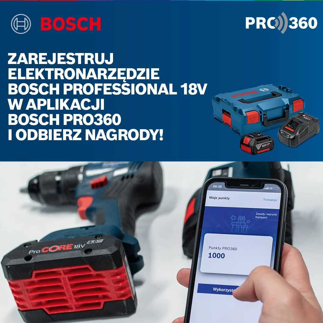 Bosch Professional system 18V: akumulatorowa pilarka taśmowa GCB 18V-63 (1 brzeszczot do pilarki taśmowej)