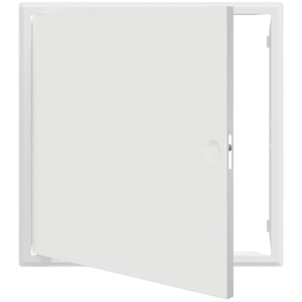 vidaXL Panel dostępu Biały 63 x 63 x 3 cm Stal