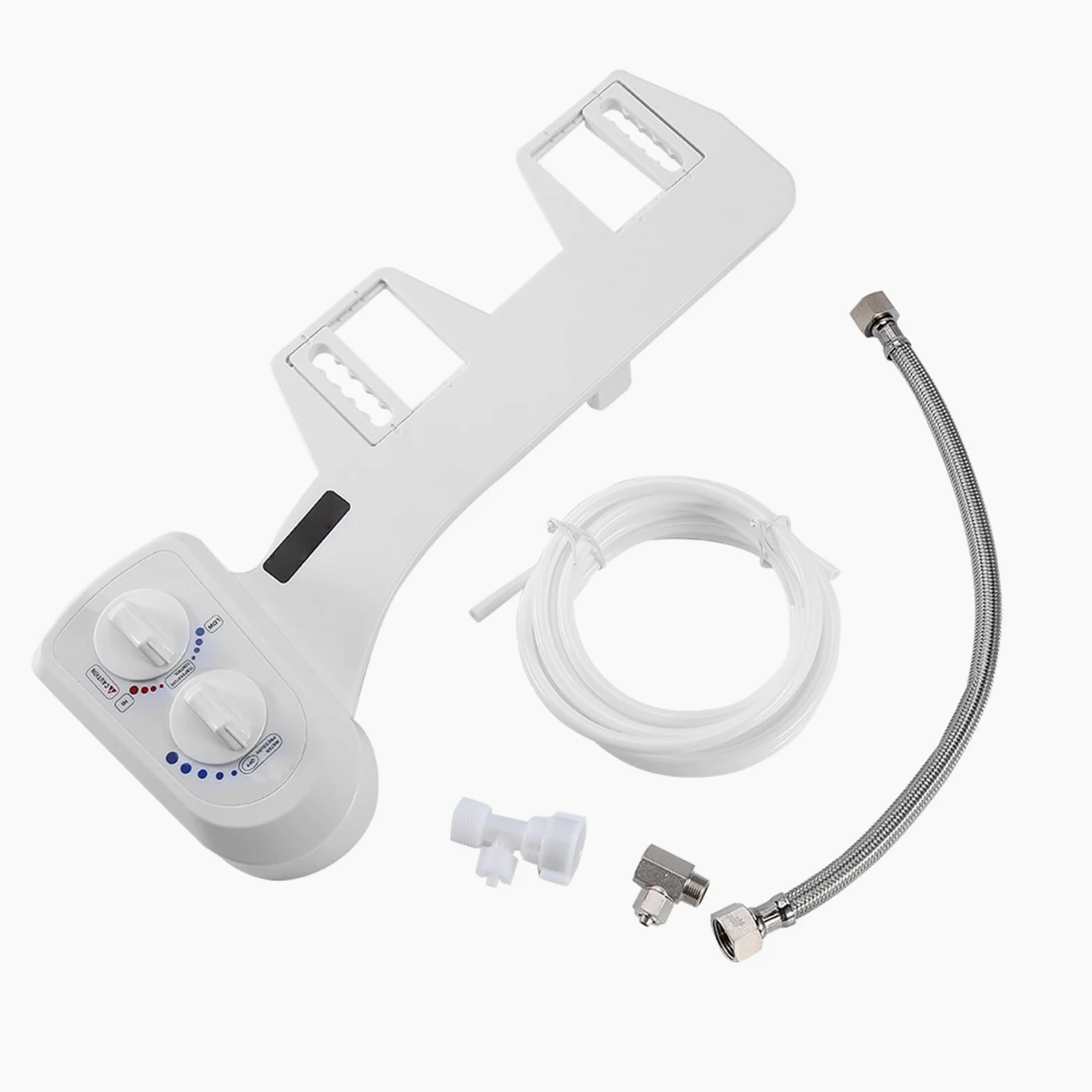 Spray bidetowy Inteligentny Bidet toaletowy Nieelektryczny, mechaniczny Bidet Strumień świeżej wody Samoczyszcząca Pojedyncza dysza Gorąca i zimna łazienka Deska sedesowa do