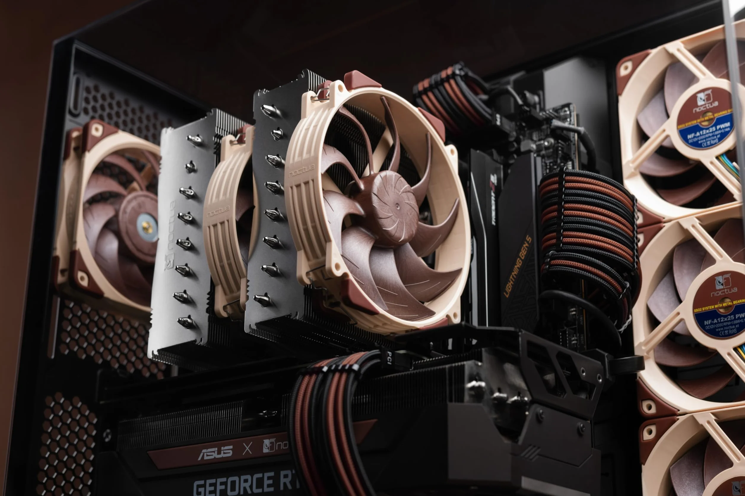 Noctua NH-D15 G2, Dwuwieżowy Cooler CPU, Wszechstronna Wersja Standardowa Zalecana dla Platform AMD AM5 i Intel LGA1851 / LGA1700 (Brązowy)