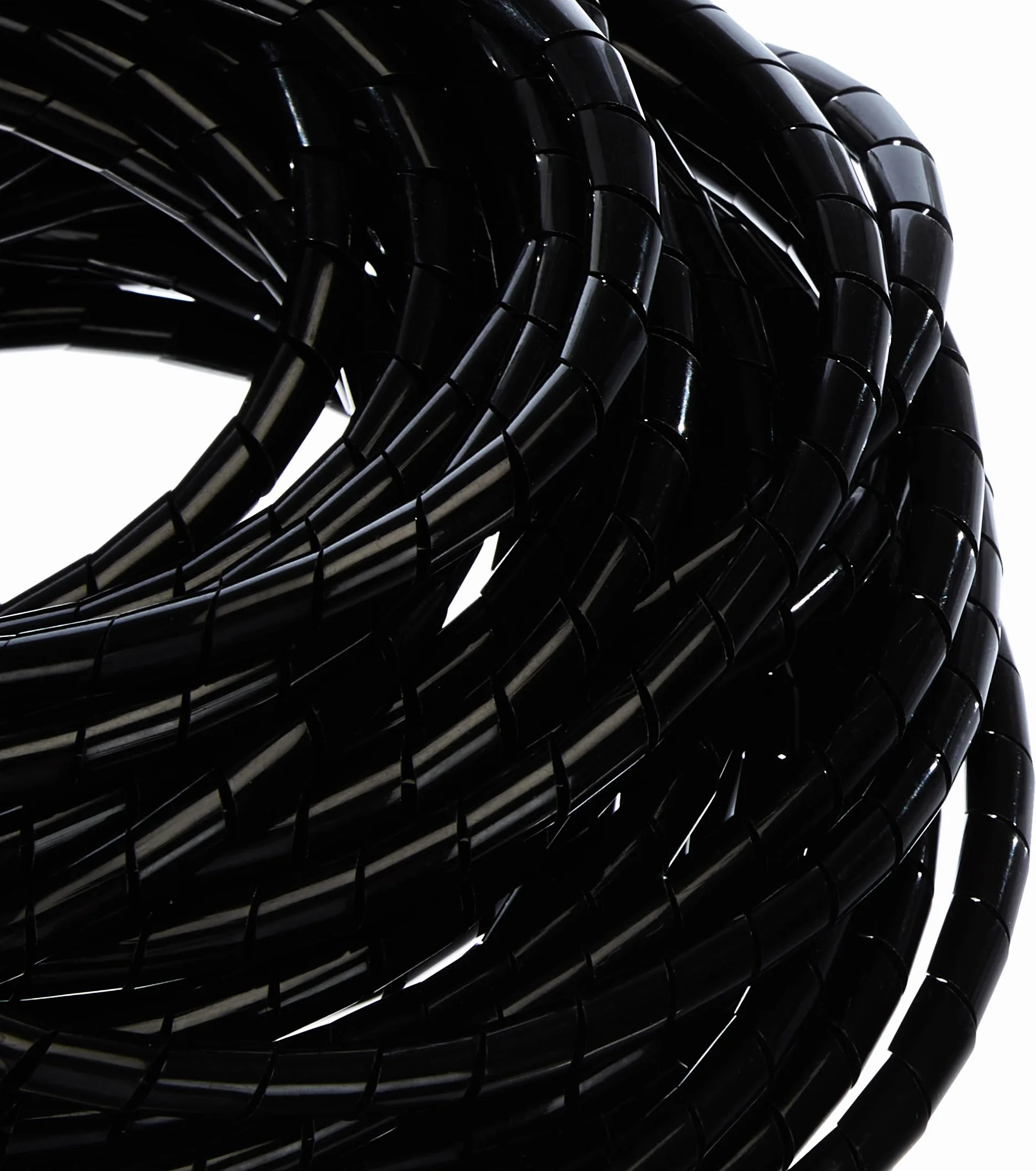 UNITEC Wąż spiralny 6 mm 10 m czarny