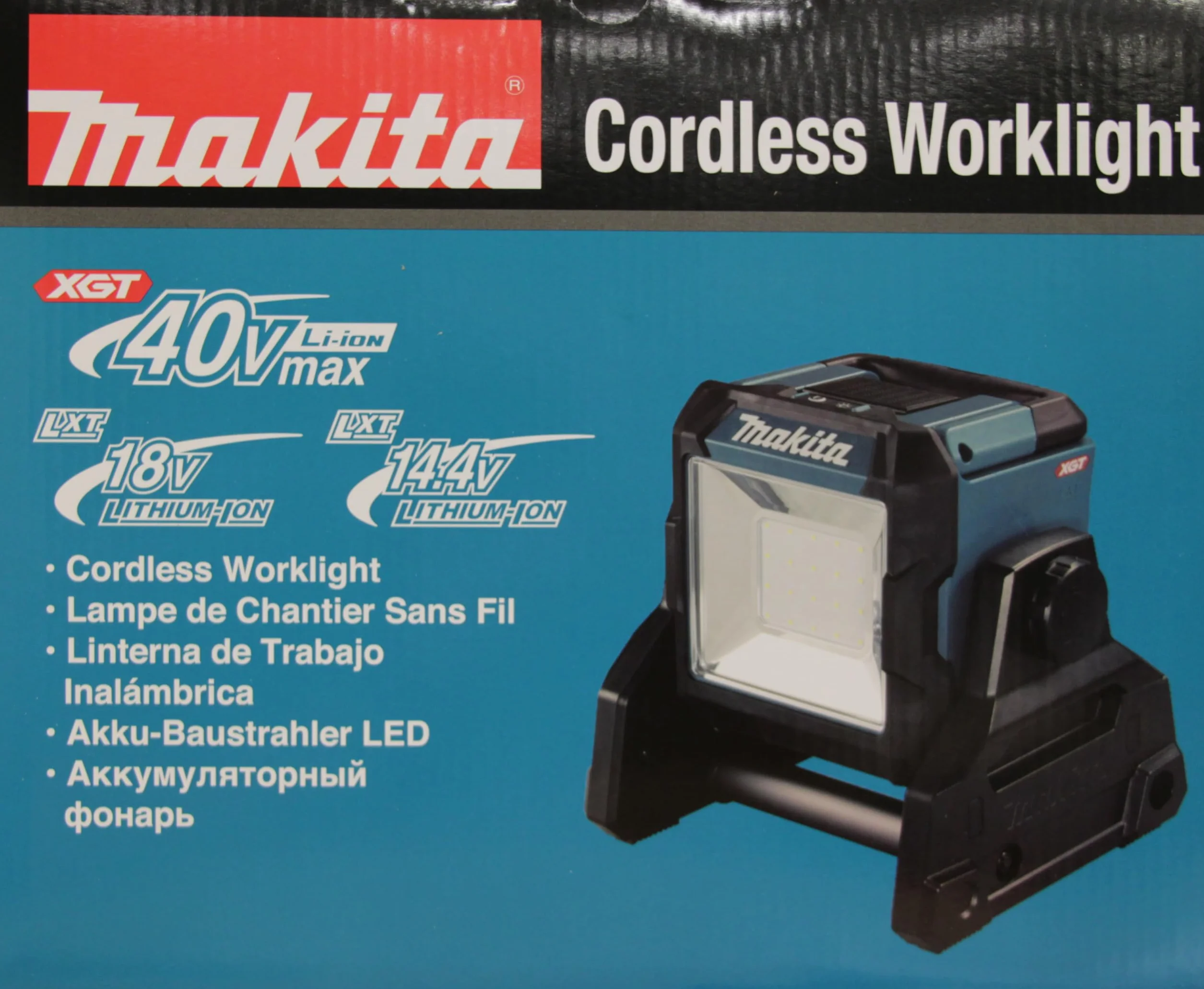 Makita Gt Lampa Robocza, Wielokolorowy, 1100 lumenów