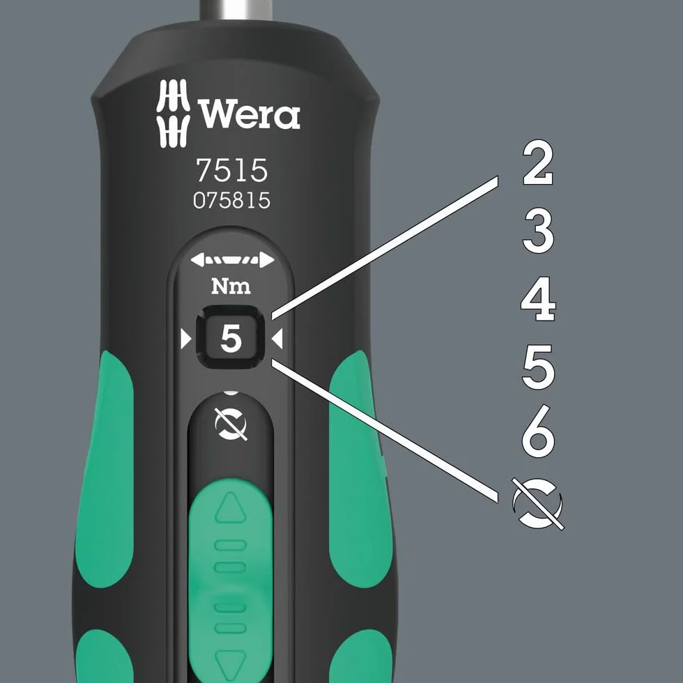 Wera Wkrętak 1/4" Wielokolorowy