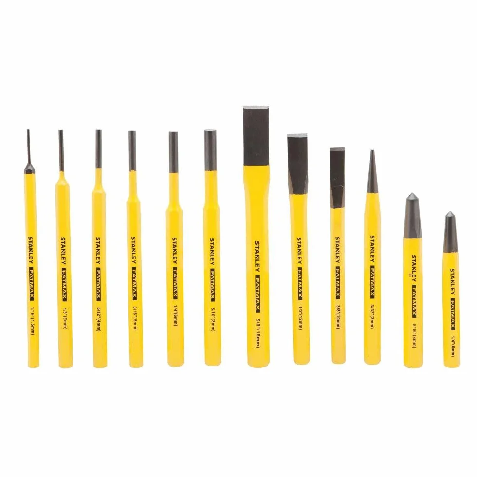 STANLEY FMHT16573 FATMAX zestaw dziurkaczy i dłut 12 szt