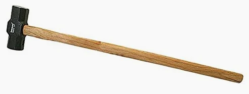 Młotek kowalski z twardego drewna, 3,2 kg, typ trzonka, typ trzonka, długość całkowita 900 mm, Silverline - młoty kowalskie, waga 3,2 kg