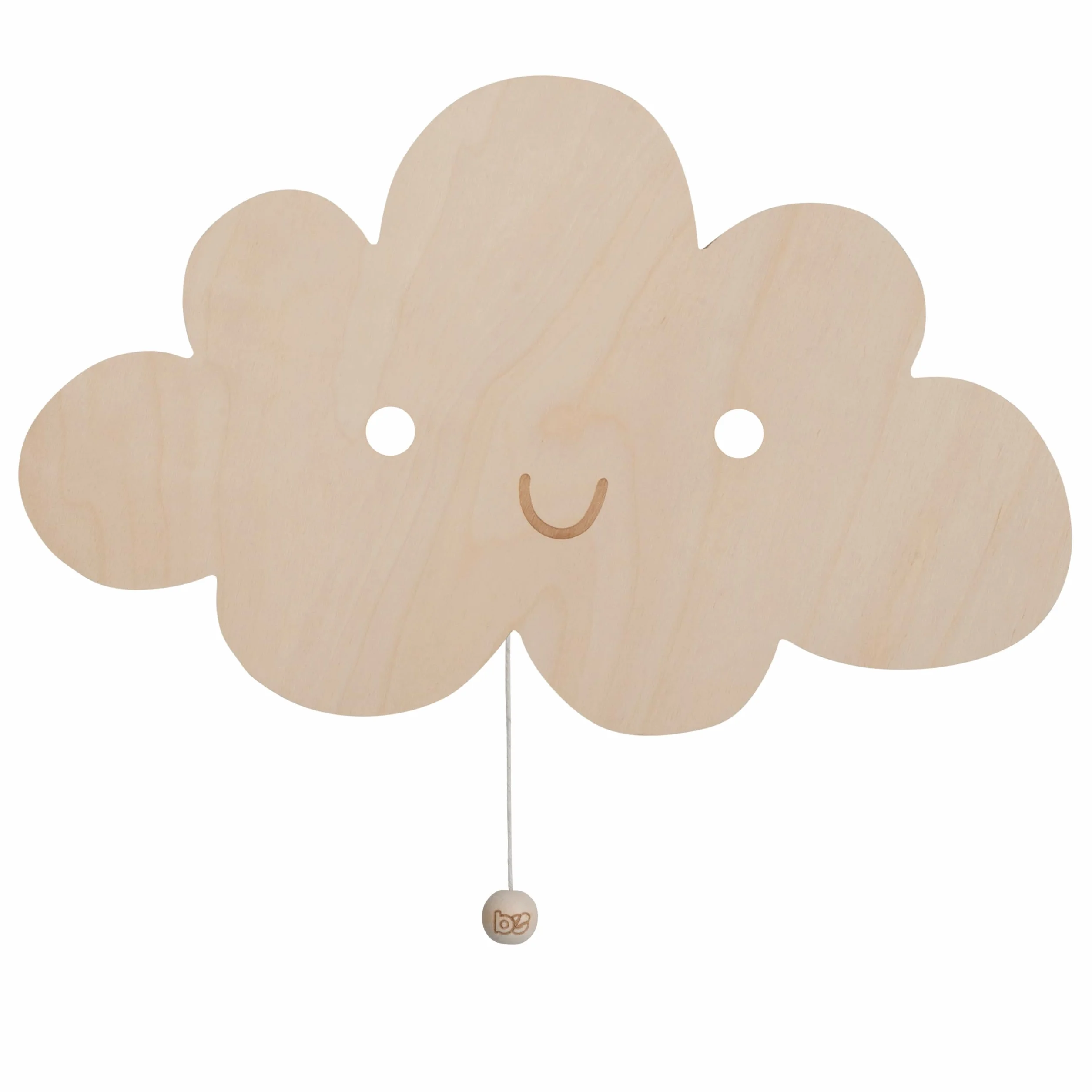 Baby's Only - Lampa ścienna chmurka Wonder - Brown - 38x24 cm