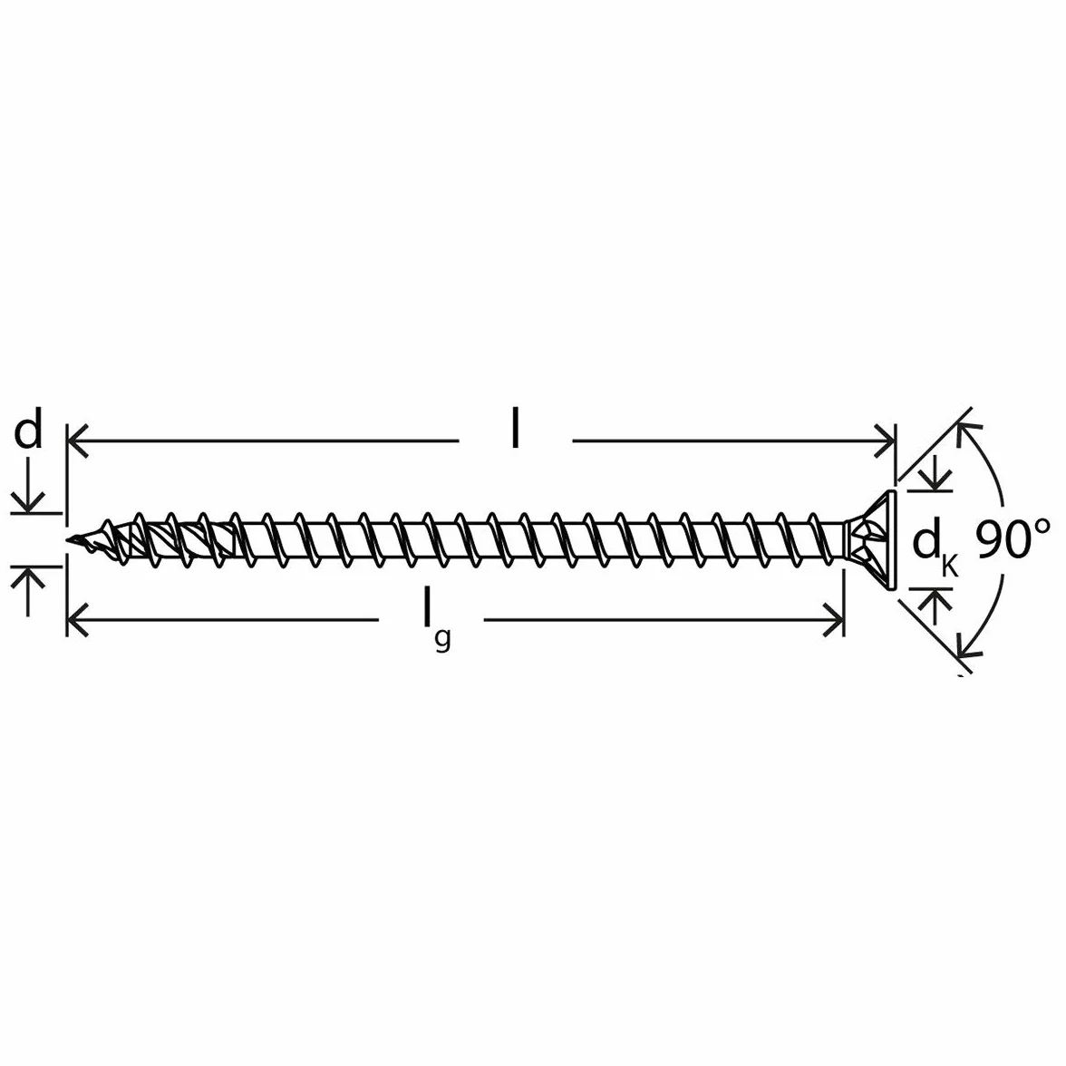 fischer 200 x wkręt do płyt wiórowych Power-Fast II 3,5 x 25, łeb stożkowy z gwiazdą wewnętrzną TX pełny gwint ocynkowany galwanicznie, pasywowany na niebiesko (nr art. 670075)